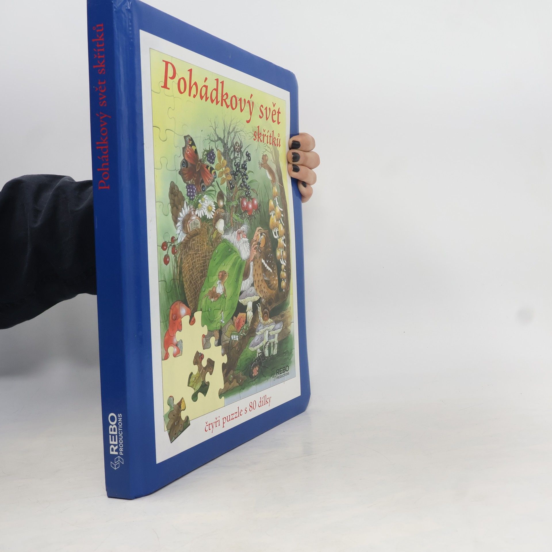 Pohádkový svět skřítků : čtyři puzzle s 80 dílky