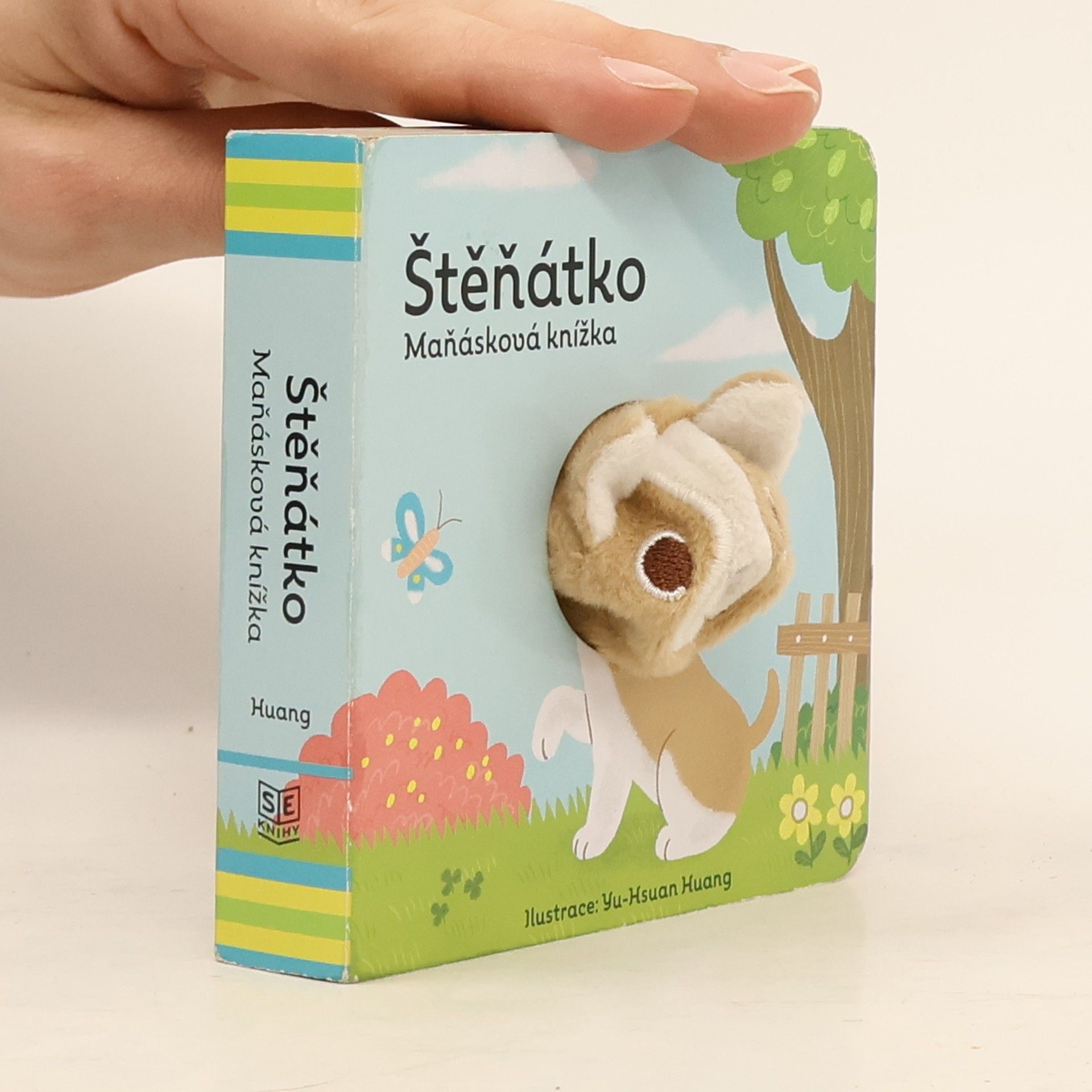 Maňásková knížka Šteňátko