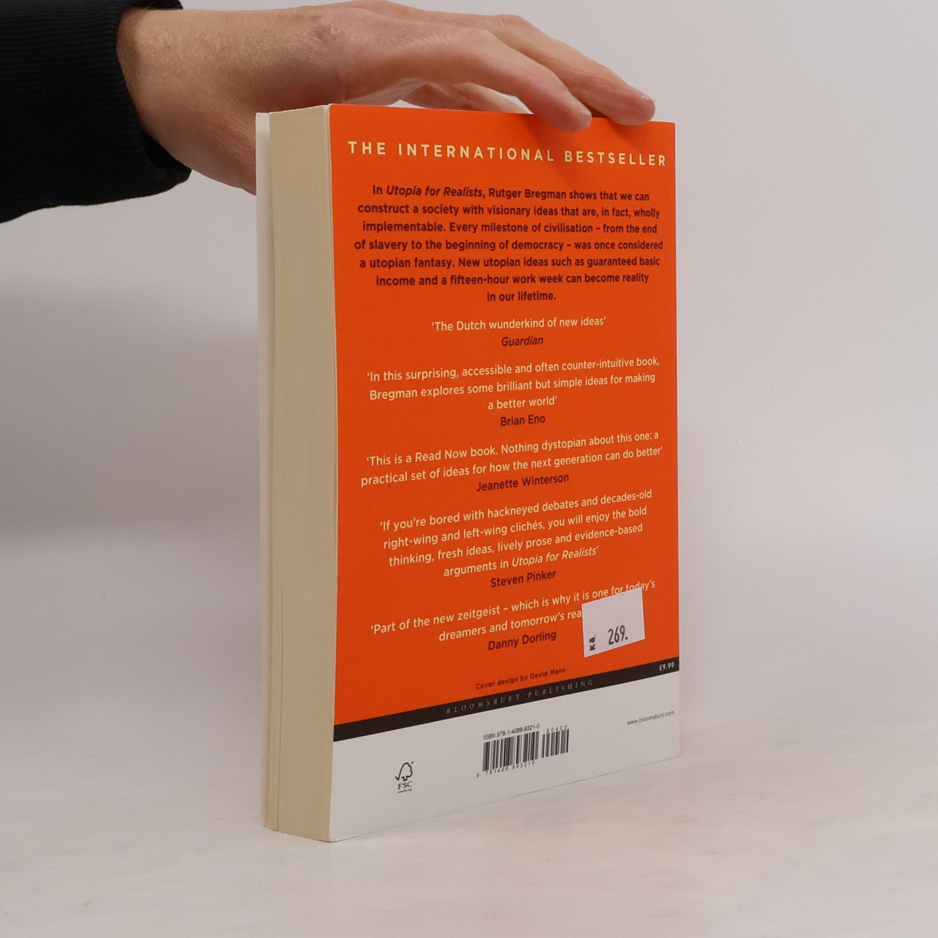 Rutger Bregman Utopia for Realists