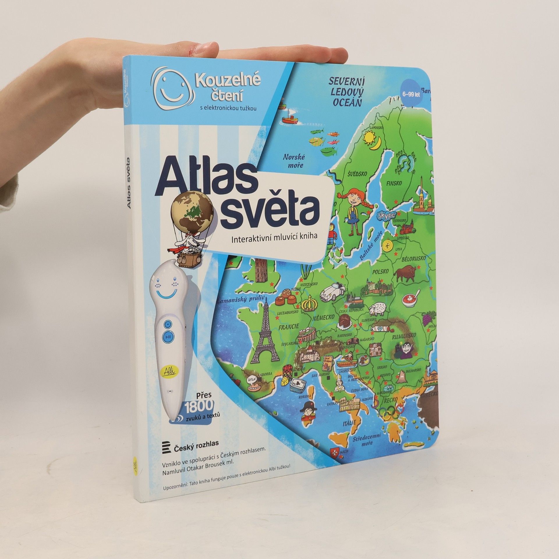 Tereza Kocová Atlas světa. Interaktivní mluvící kniha