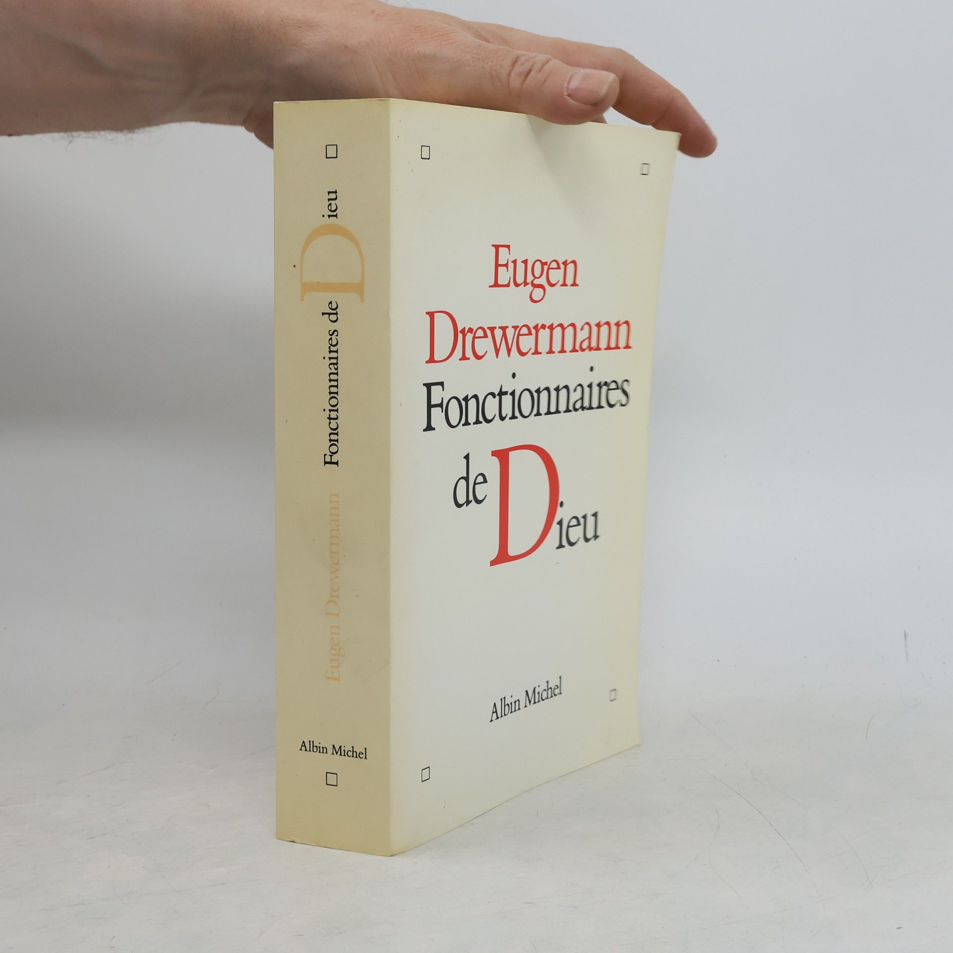 Eugen Drewermann Fonctionnaires de Dieu