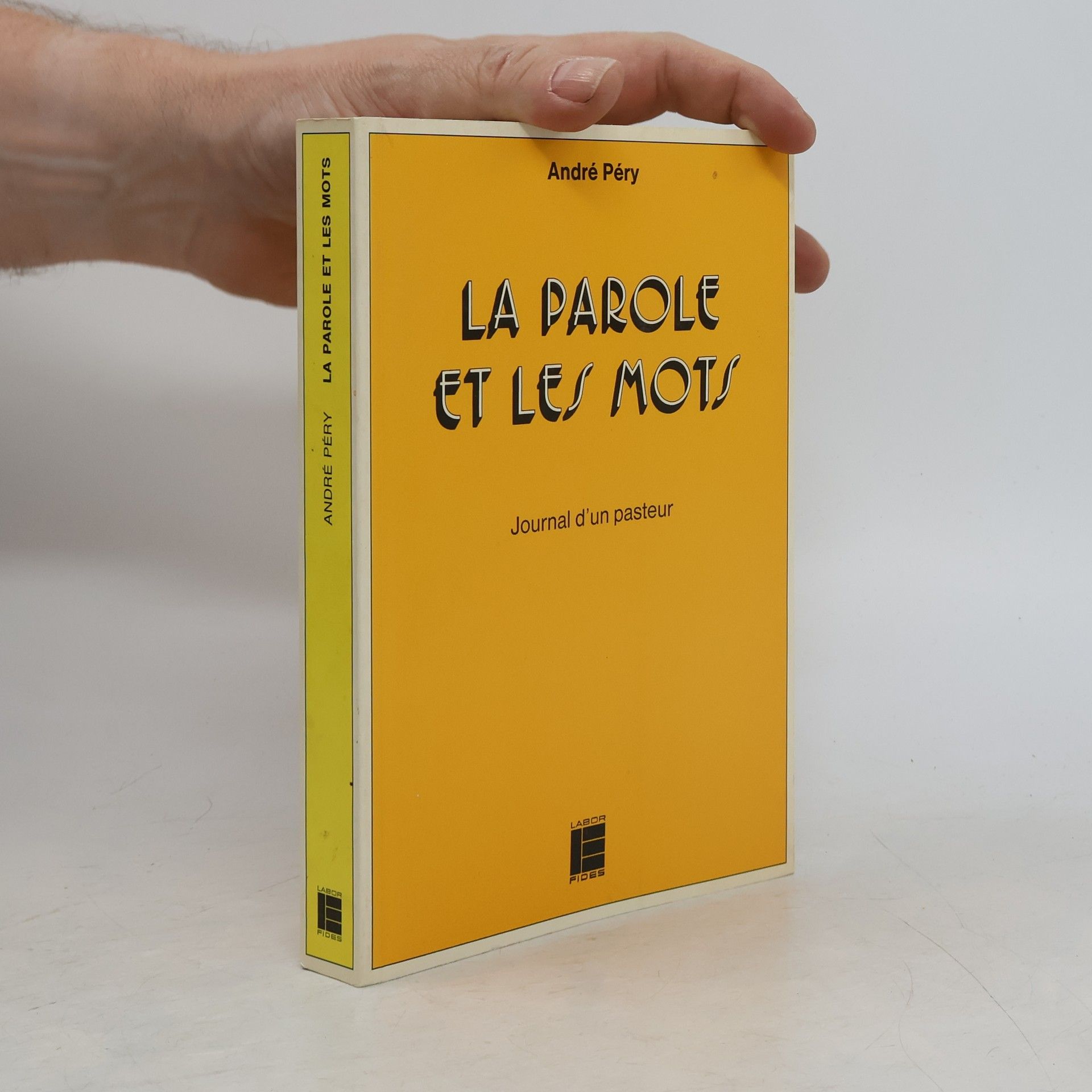 André Péry La parole et les mots