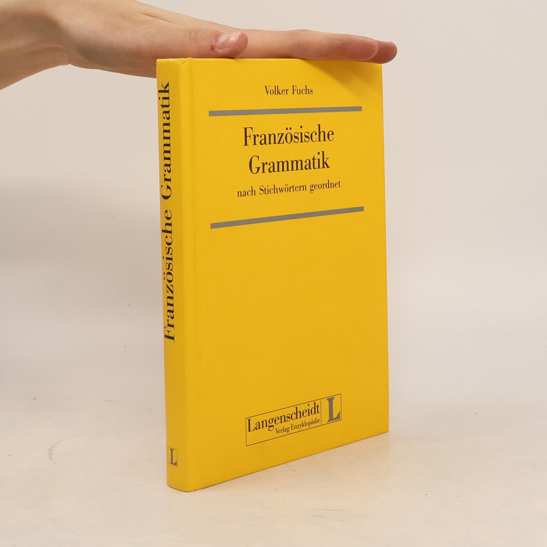 Volker Fuchs Französische Grammatik