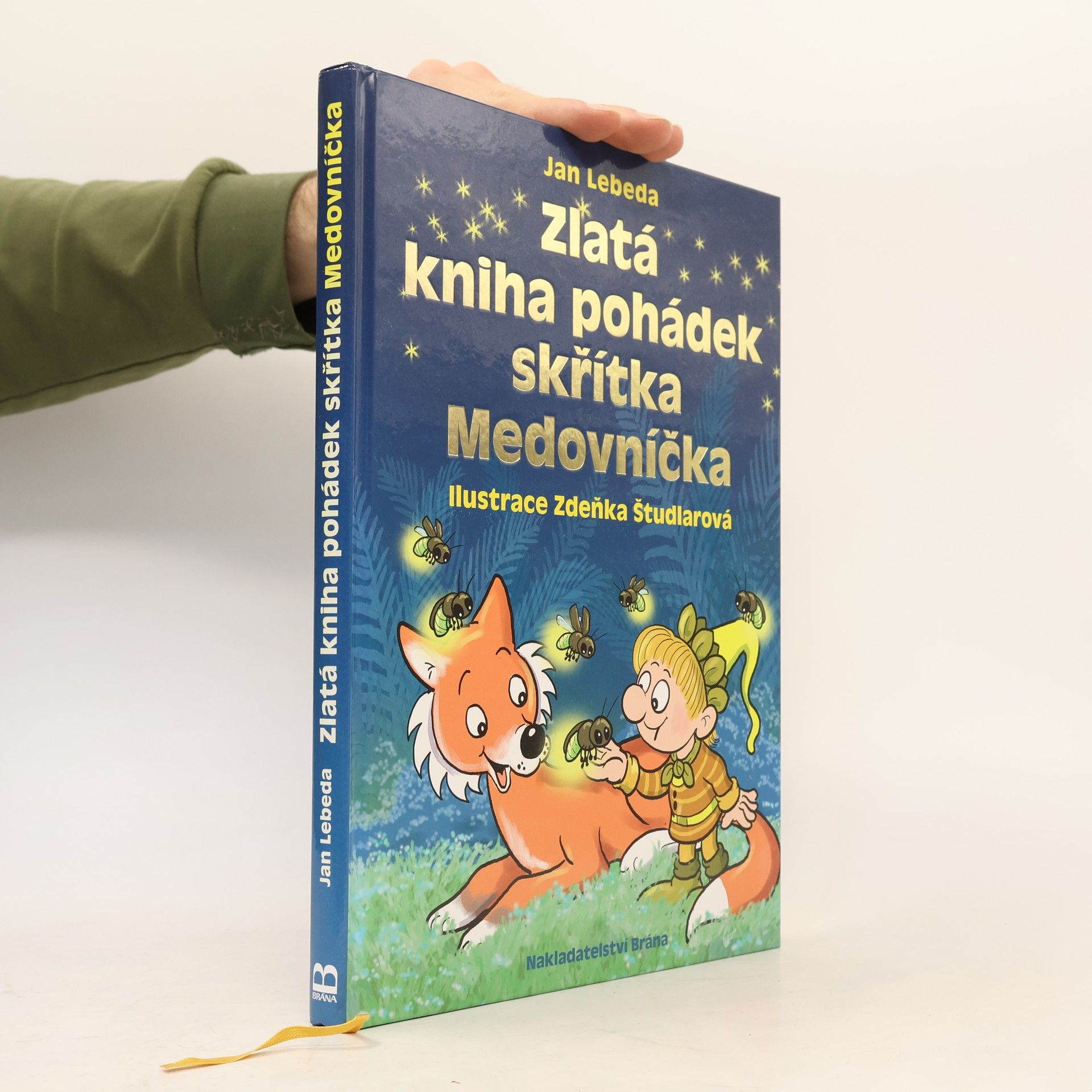 Jan Lebeda Zlatá kniha pohádek skřítka Medovníčka