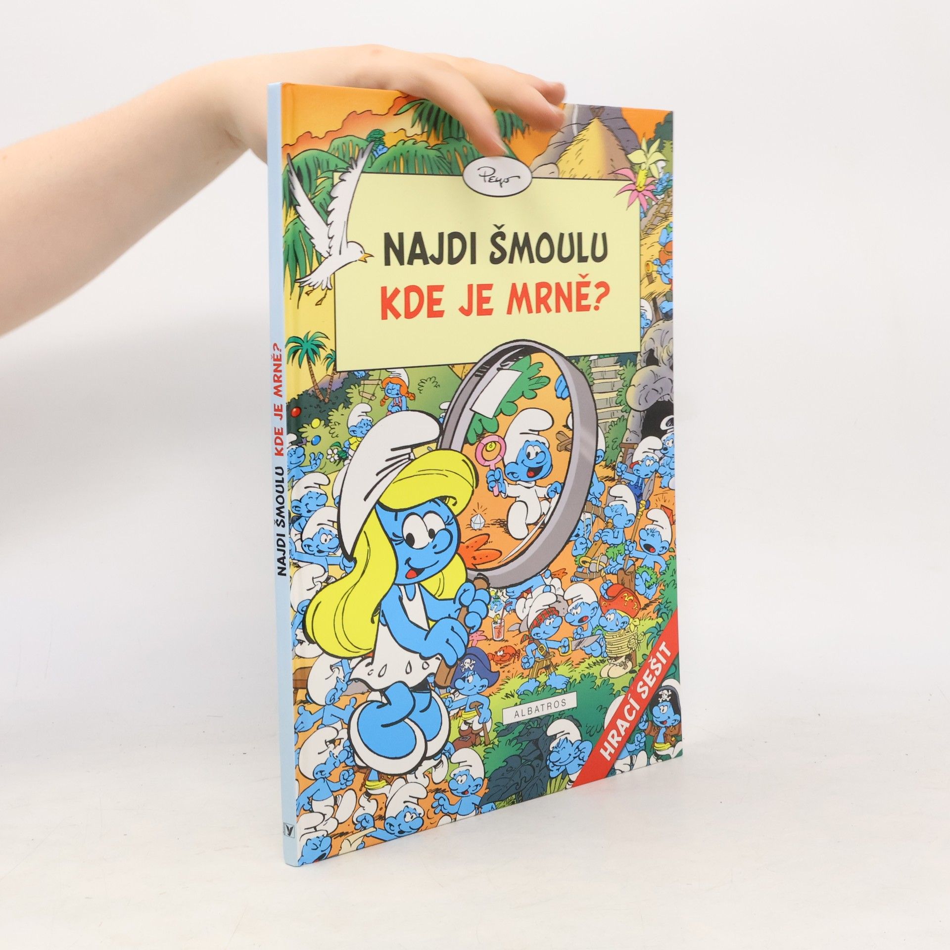 Kolektív autorov Najdi šmoulu - Kde je mrně?