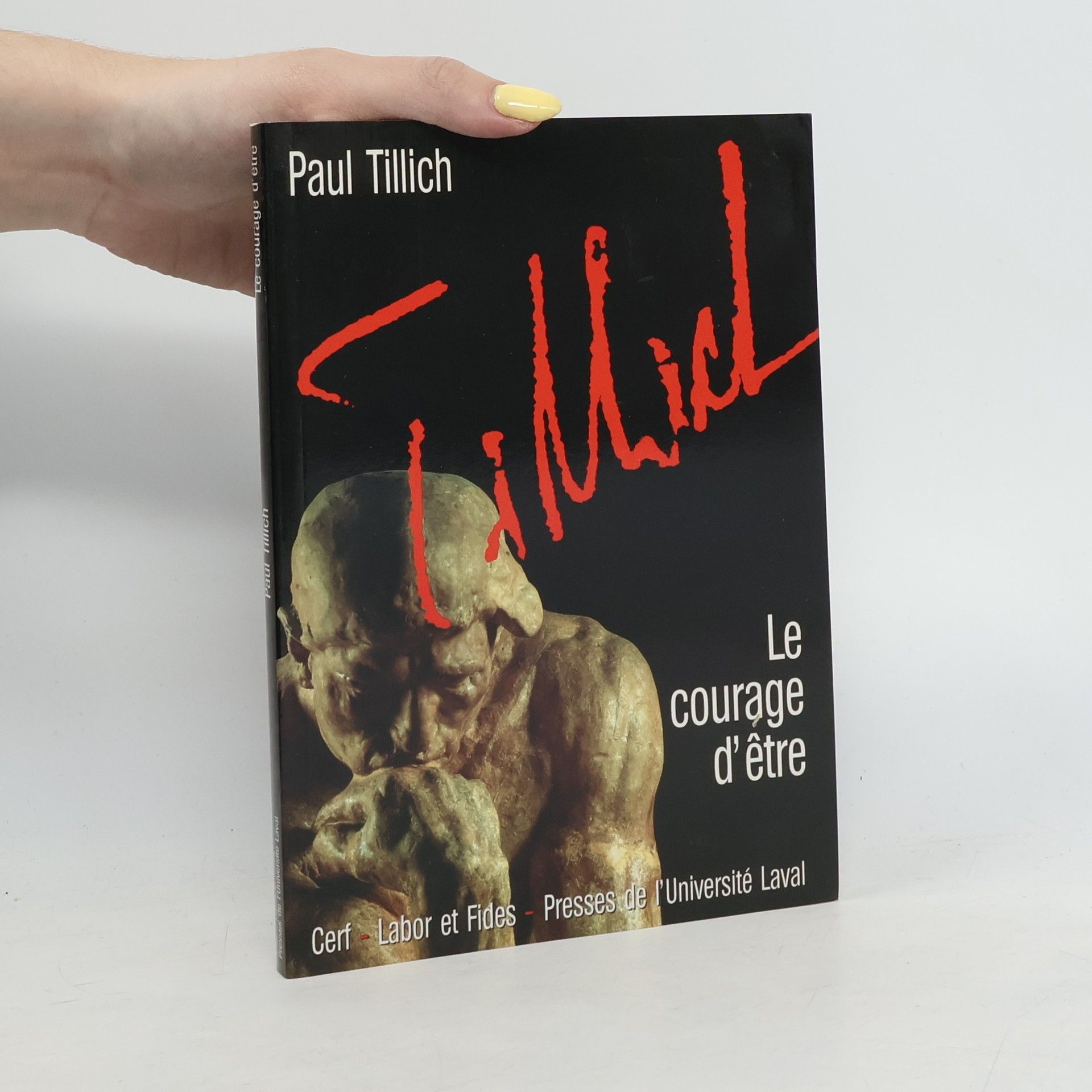 Paul Tillich Oeuvres de Paul Tillich: Le courage d'être