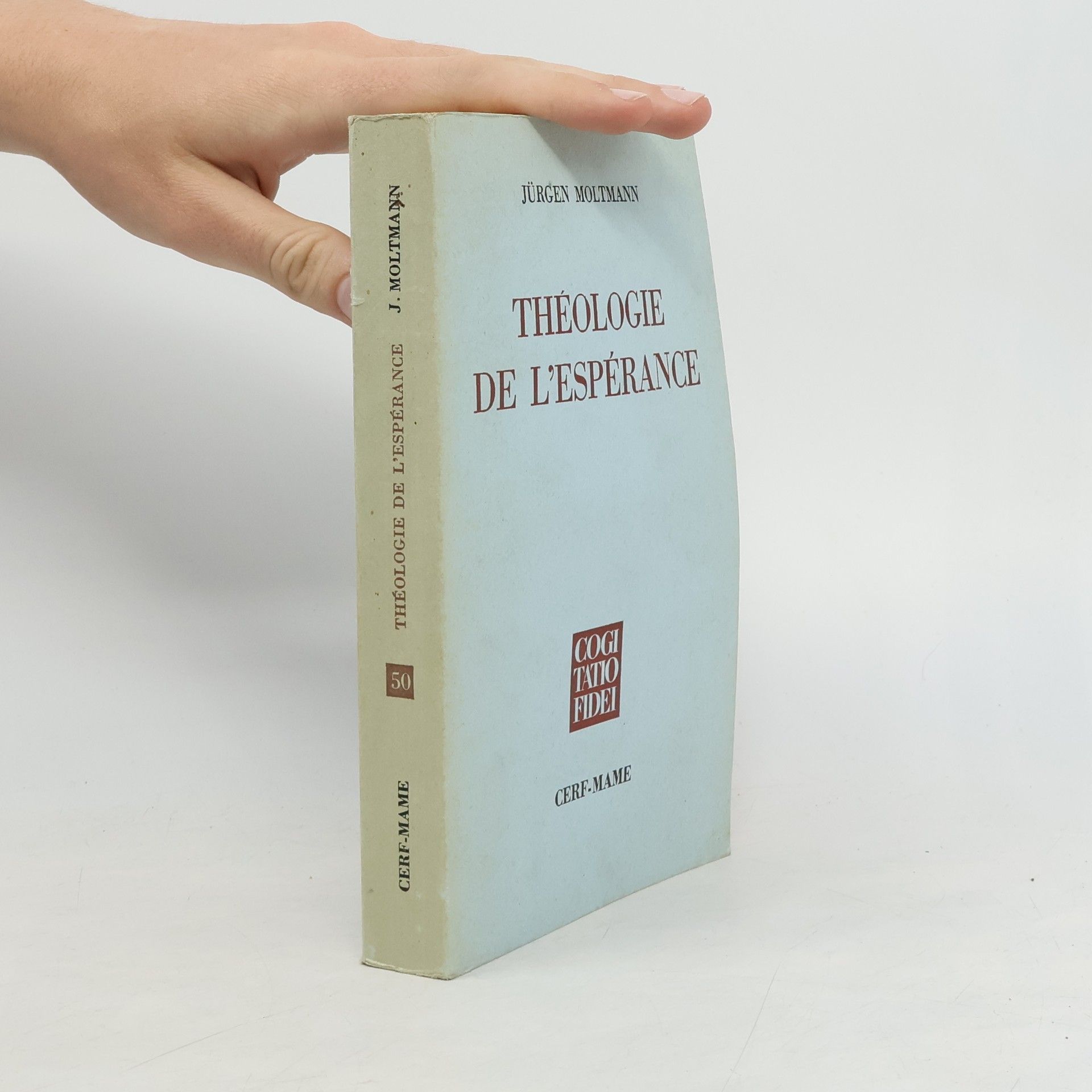 Jürgen Moltmann Théologie de l'espérance
