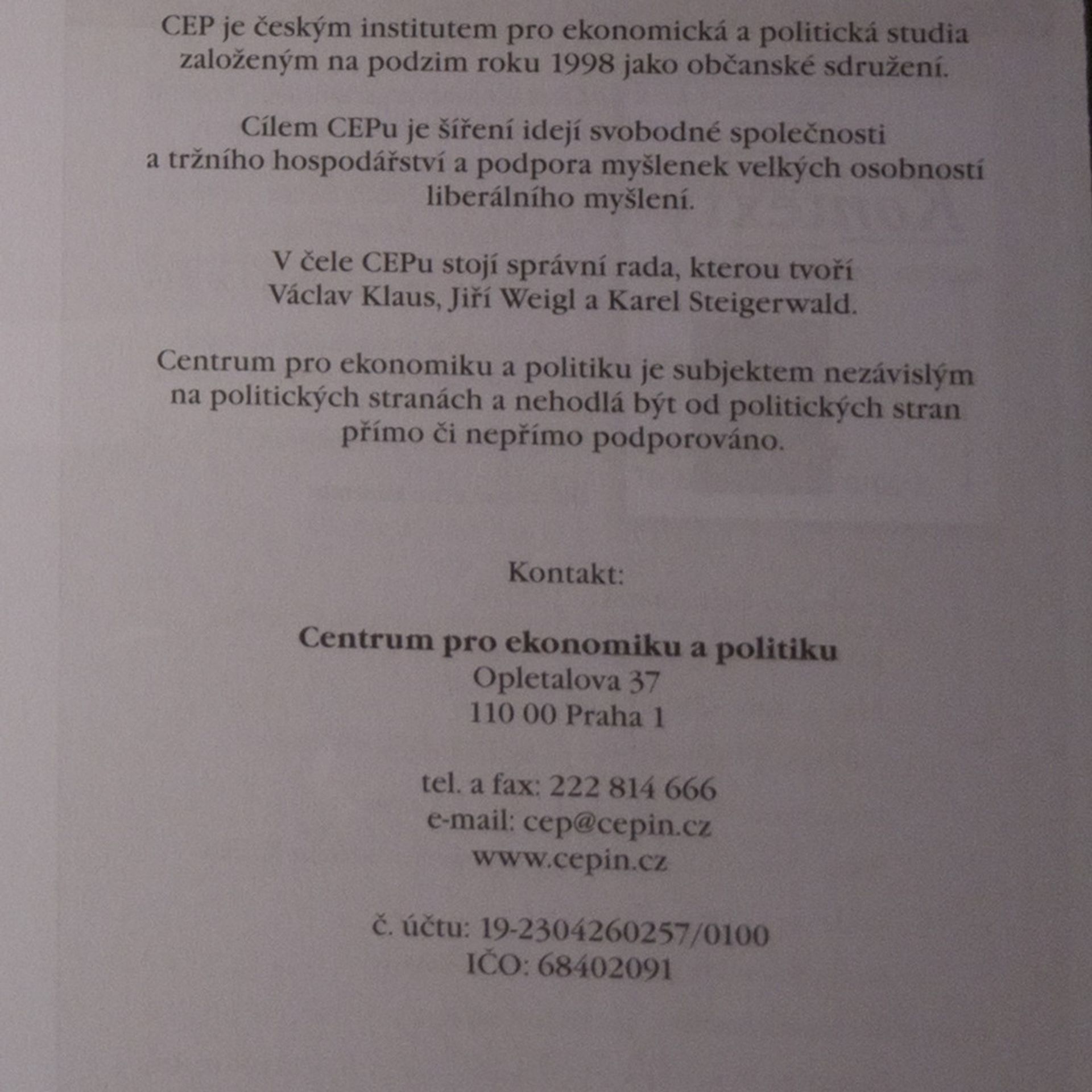 Hynek Fajmon Vznik EFTA. Padesát let poté