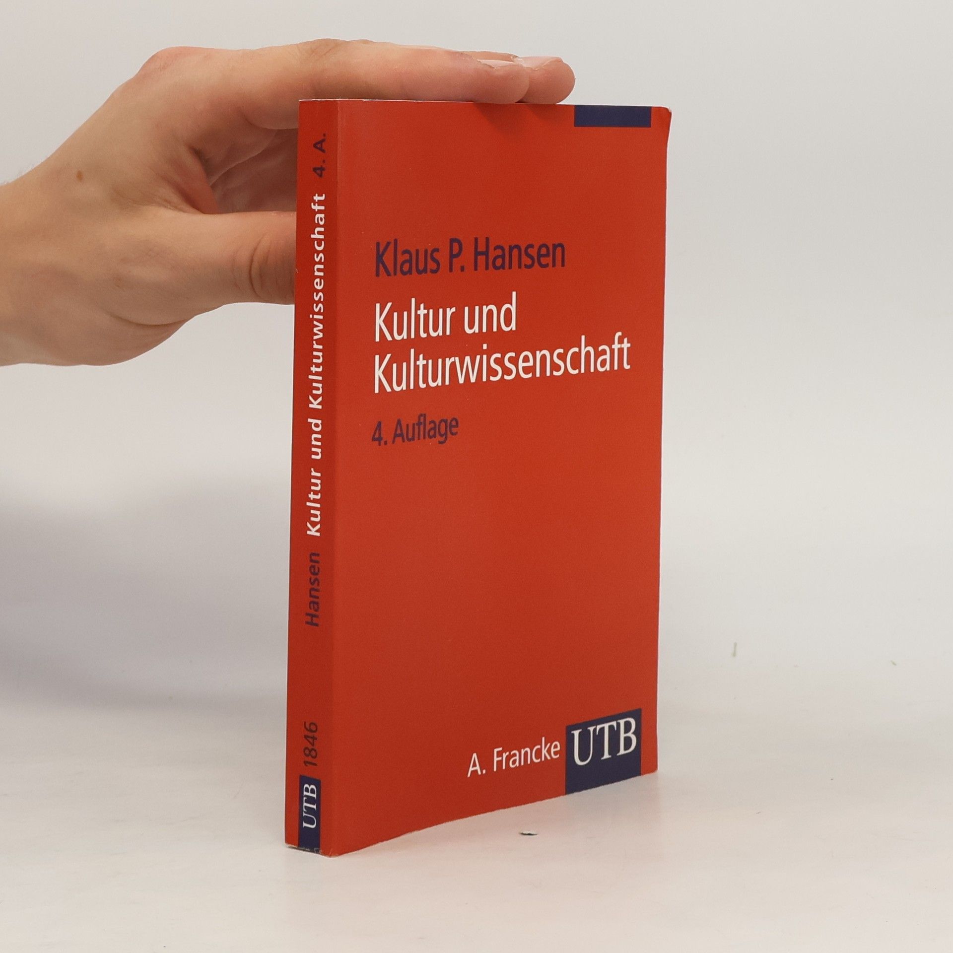 Klaus P. Hansen Kultur und Kulturwissenschaft