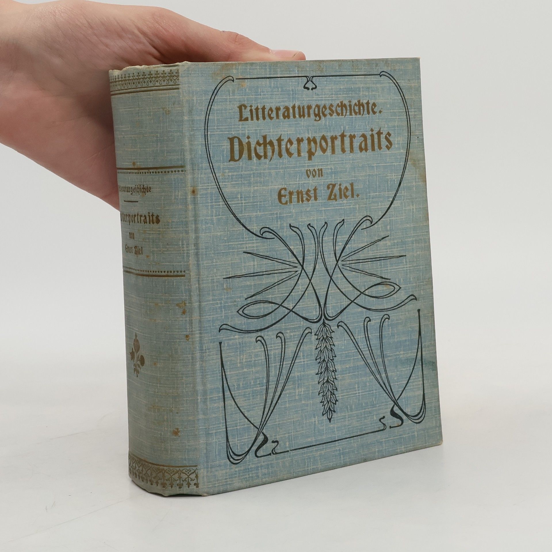 Ernst Ziel Litterarische Reliefs. Dichterportraits