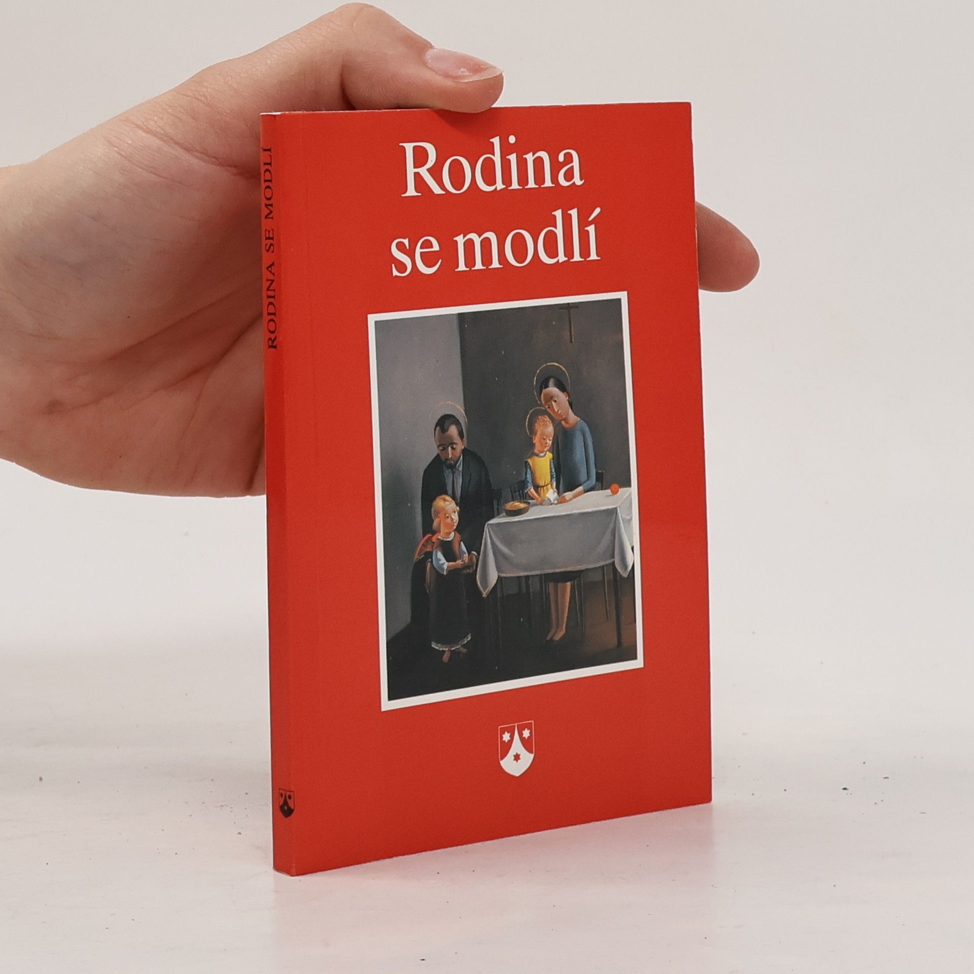Josef Hrdlička Rodina se modlí