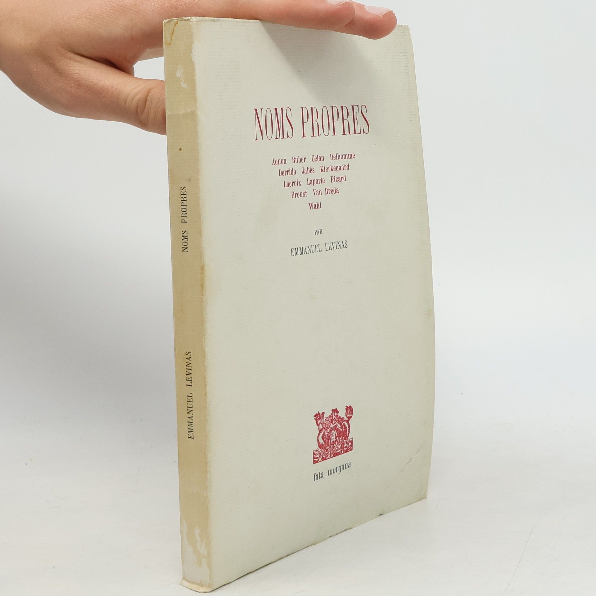 Emmanuel Levinas Noms propres