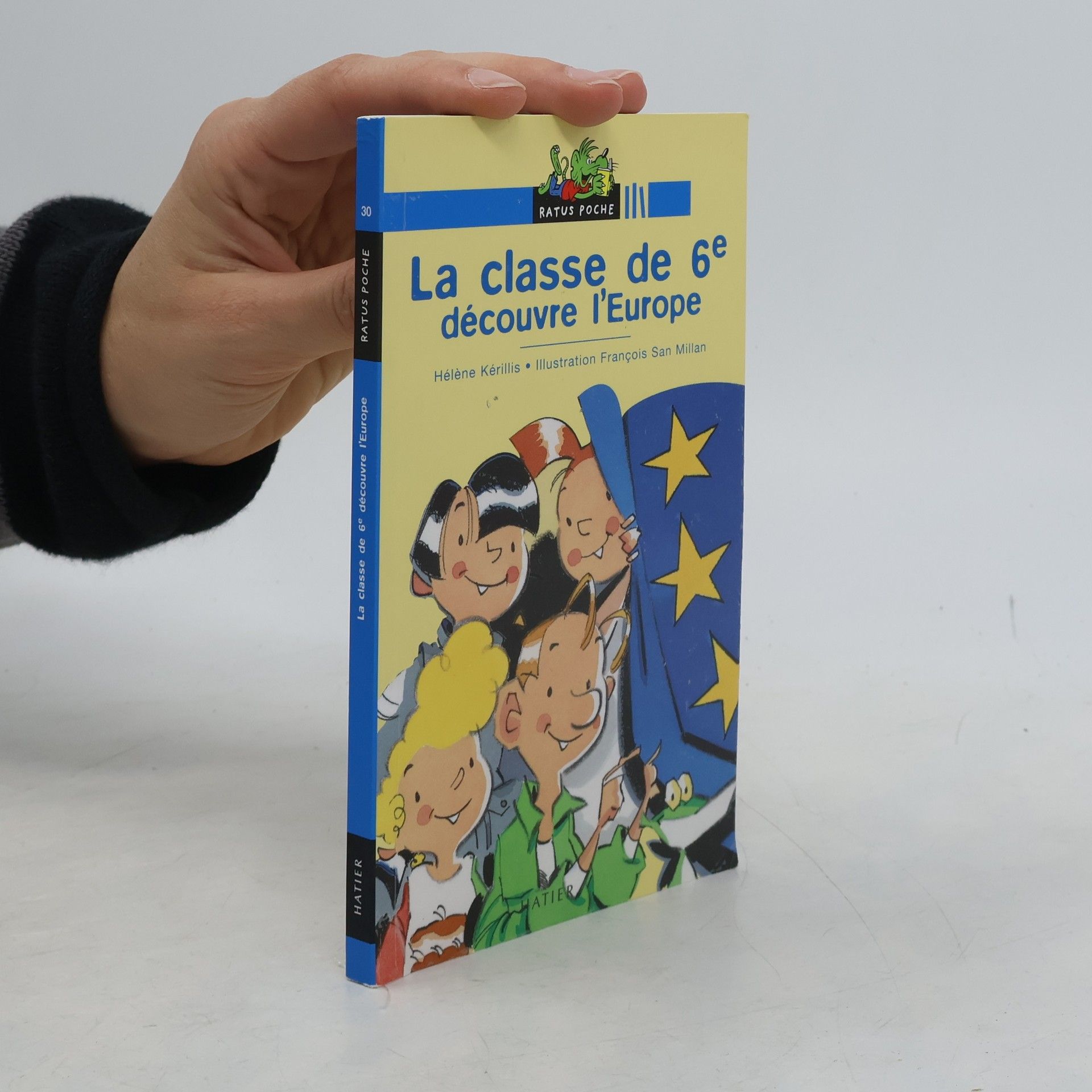 François San Millan La classe de 6ème découvre l'Europe