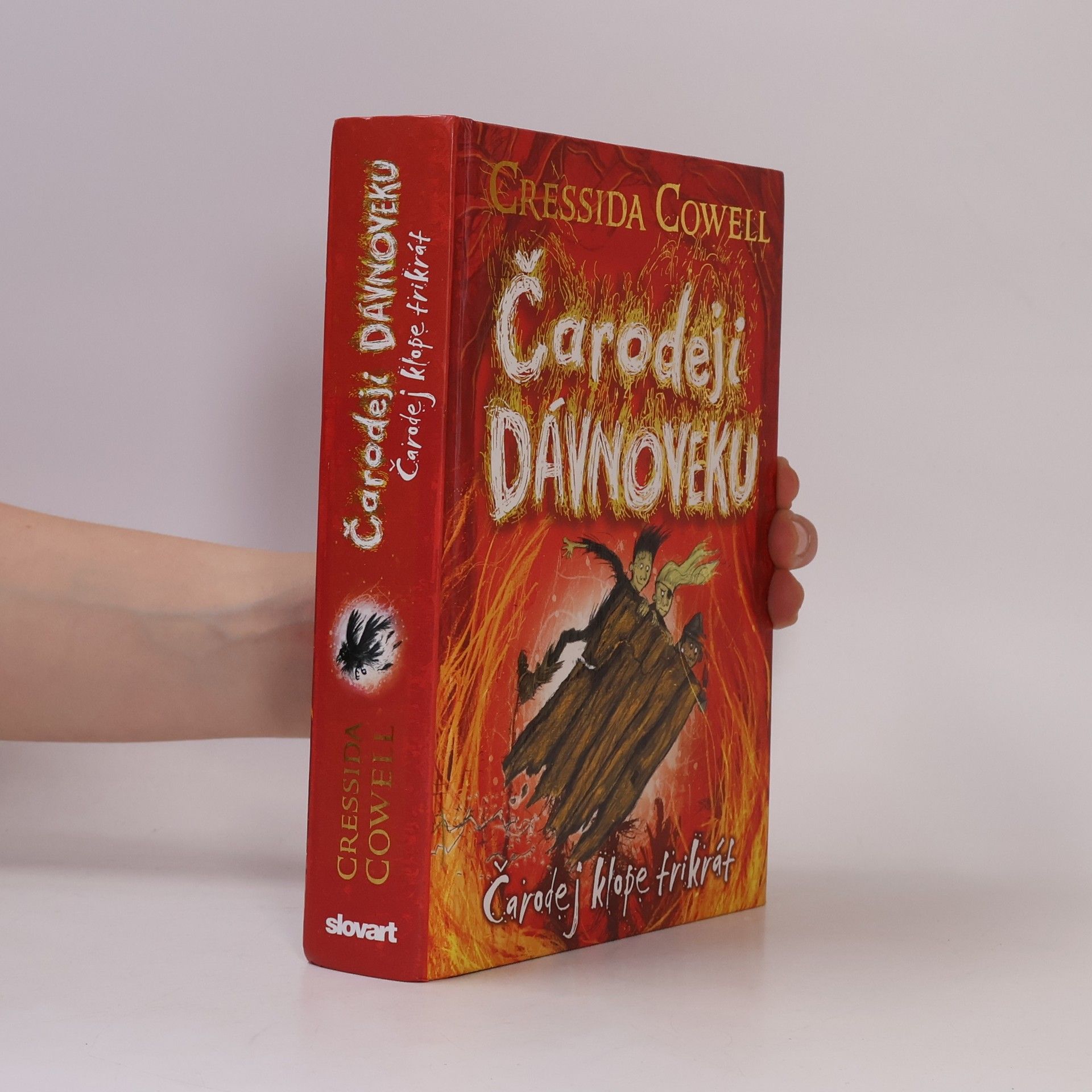 Cressida Cowell Čarodej klope trikrát