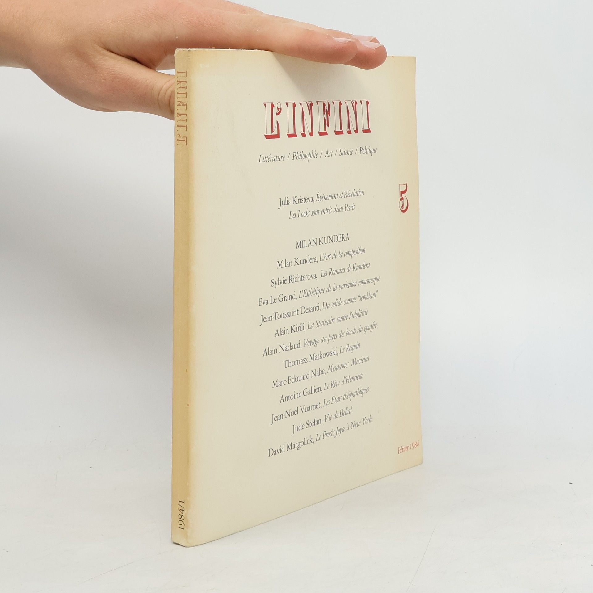 Autorenkollektiv L'Infini N° 5