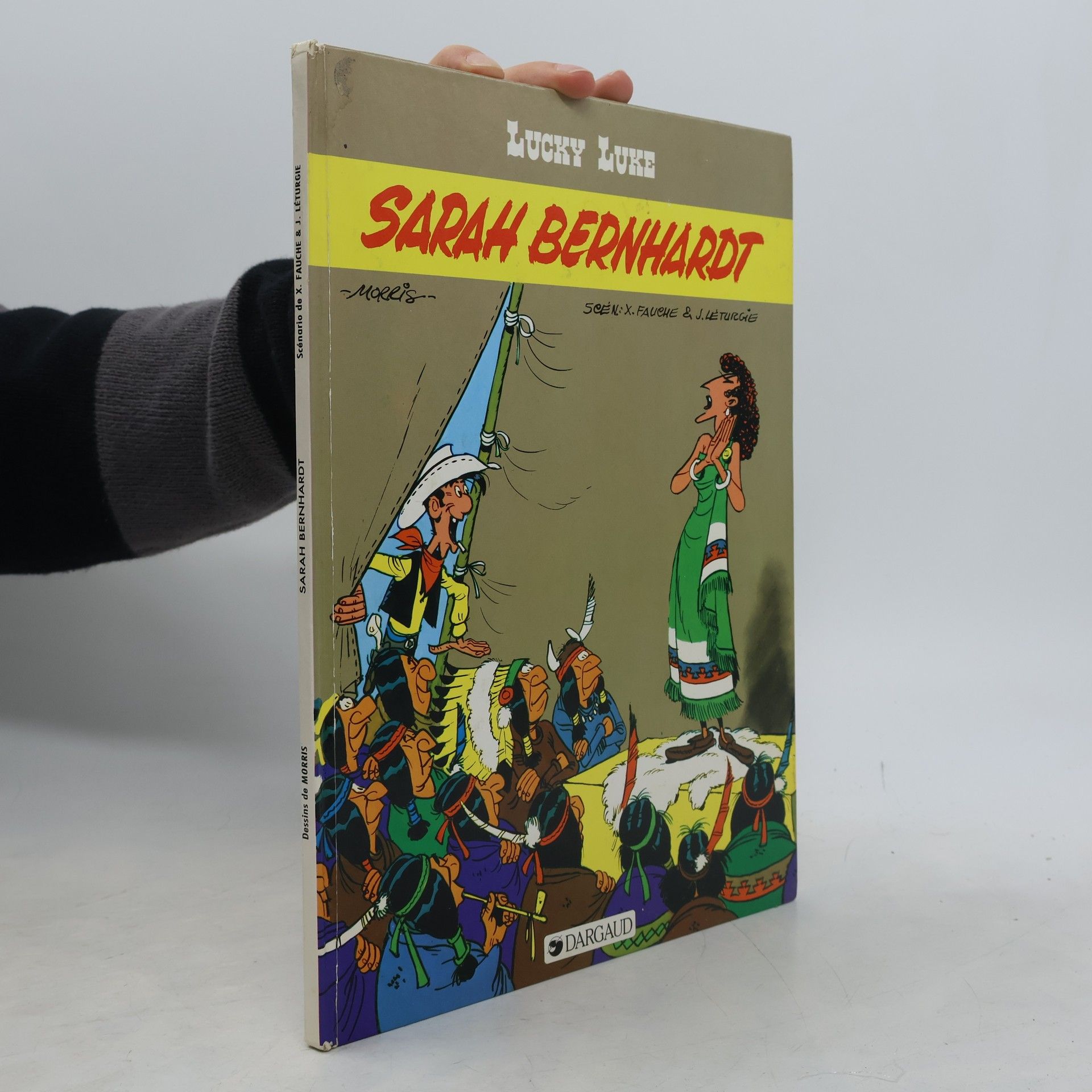 Lucky Luke. Sarah Bernhardt