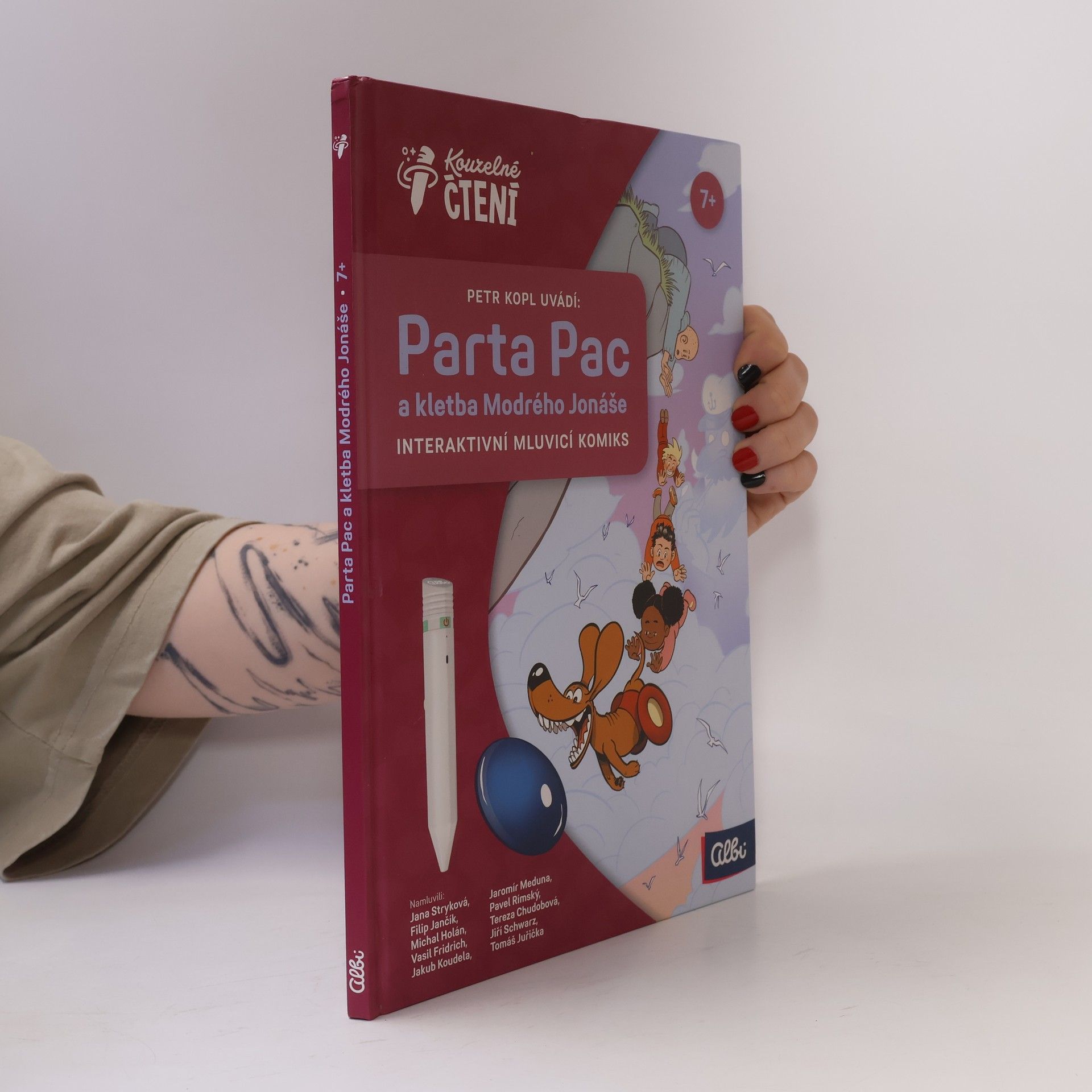 Petr Kopl Parta Pac a kletba Modrého Jonáše