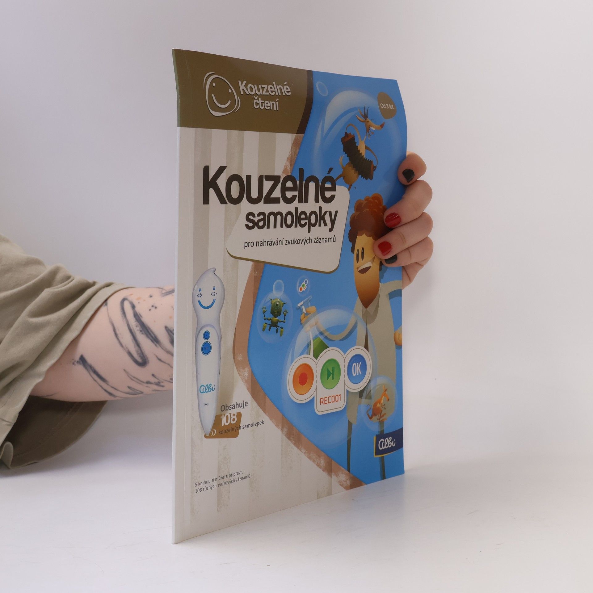 Kolektiv autorů Kouzelné samolepky pro nahrávání zvukových záznámů