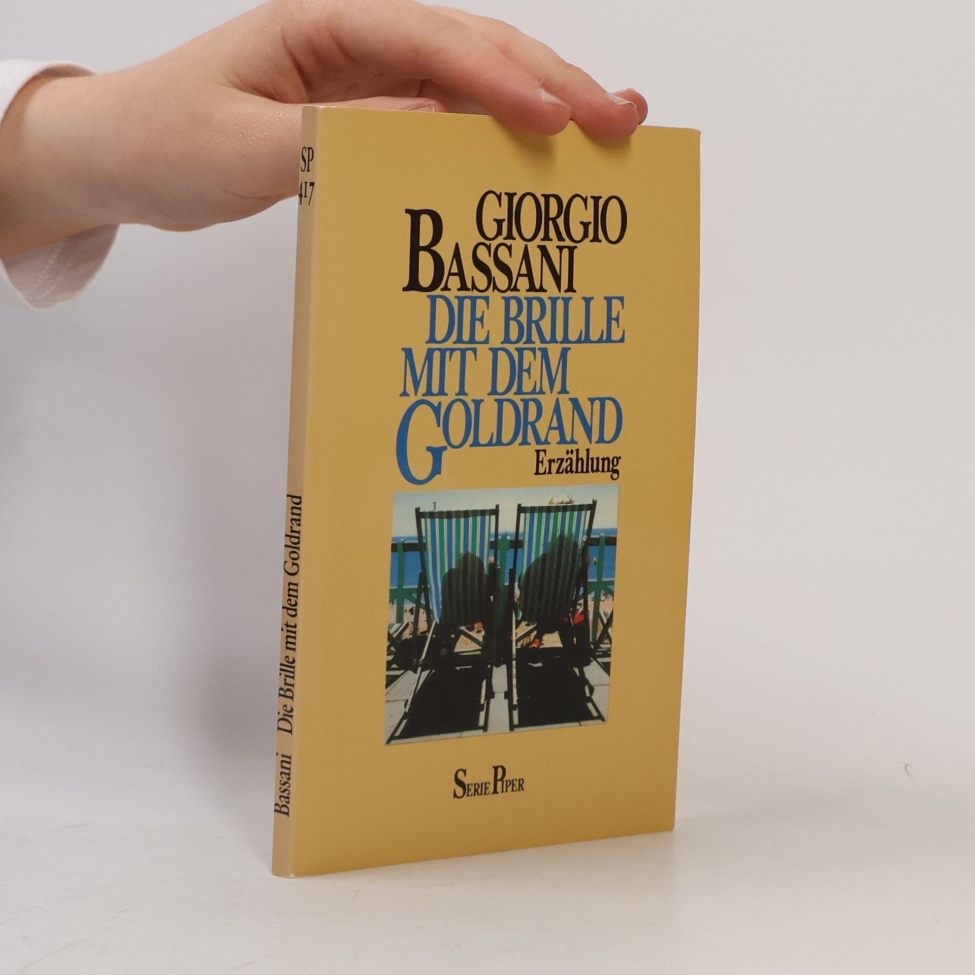 Giorgio Bassani Die Brille mit dem Goldrand