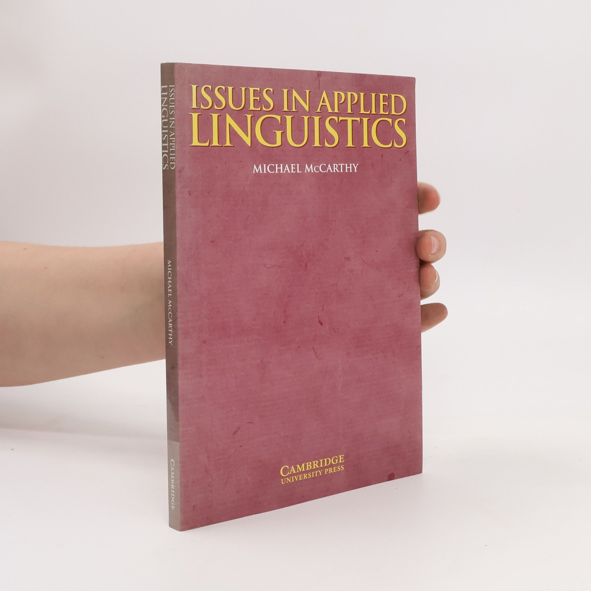 Michael McCarthy Issues in Applied Linguistics