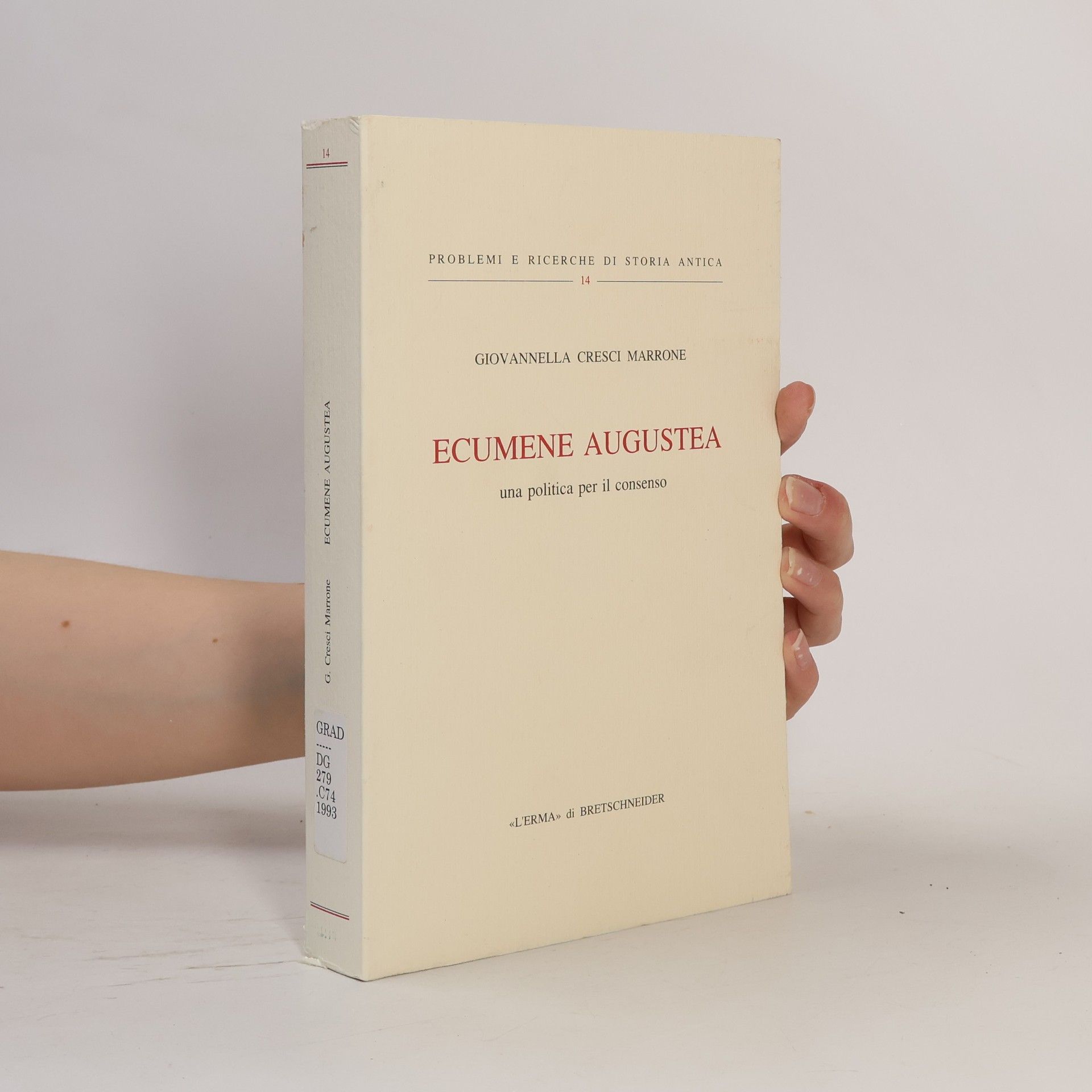 Giovannella Cresci Marrone Ecumene Augustea