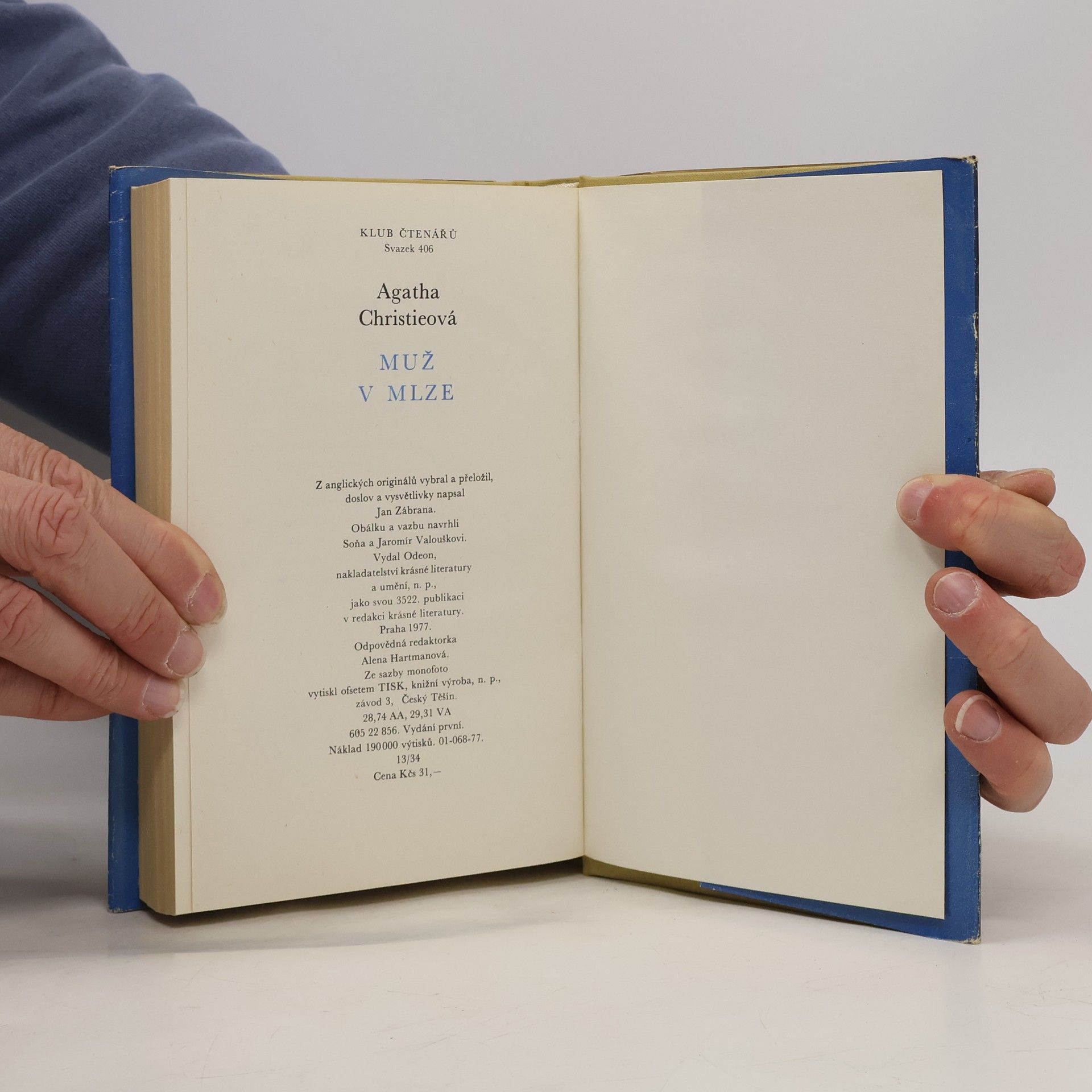 Agatha Christie Muž v mlze