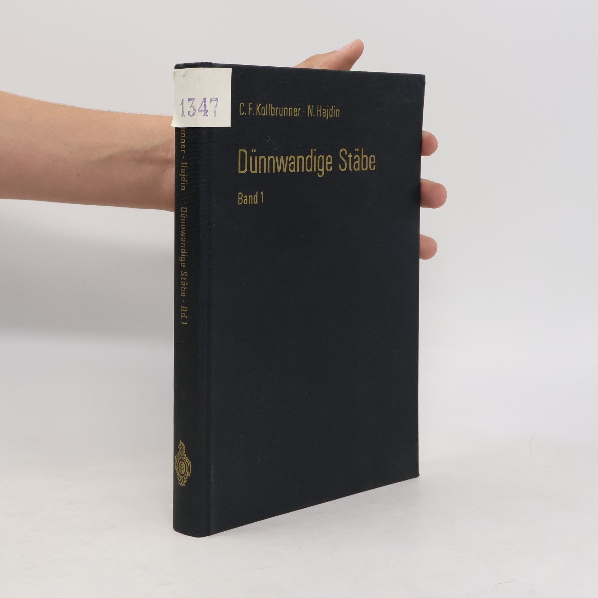 Curt F. Kollbrunner Dünnwandige Stäbe
