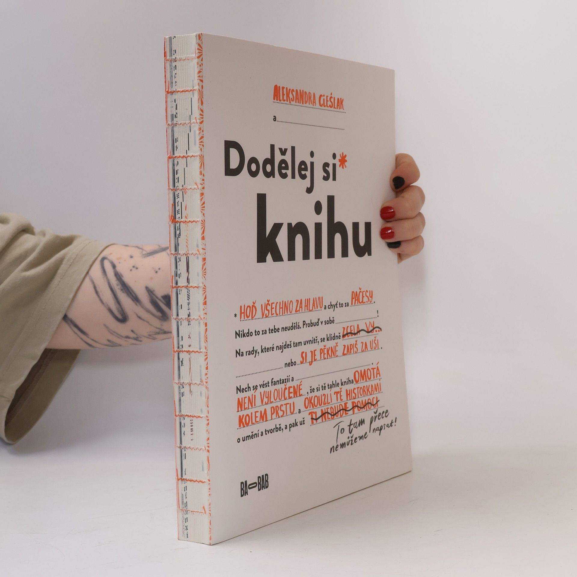 Aleksandra Cieślak Dodělej si knihu