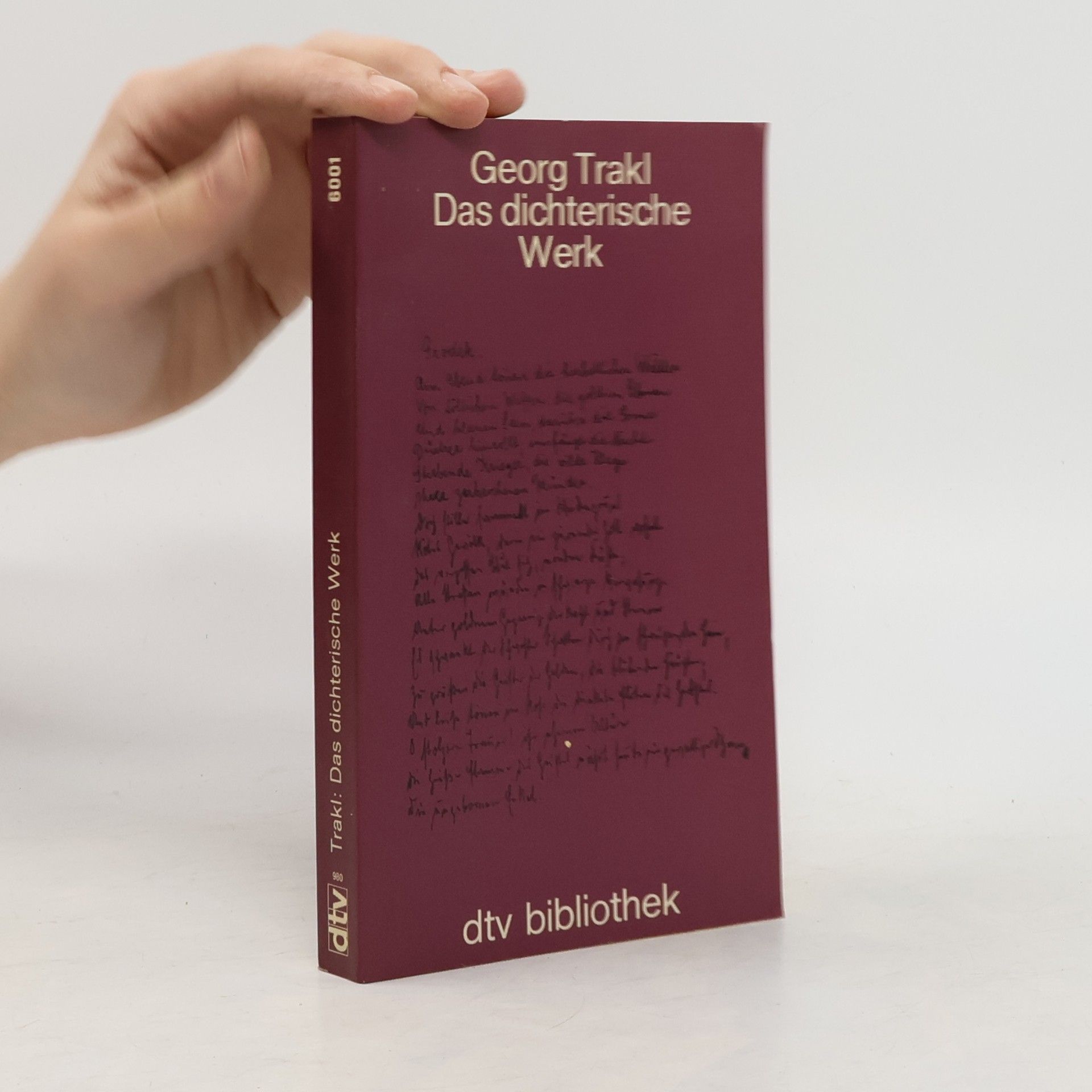 Georg Trakl Das dichterische Werk