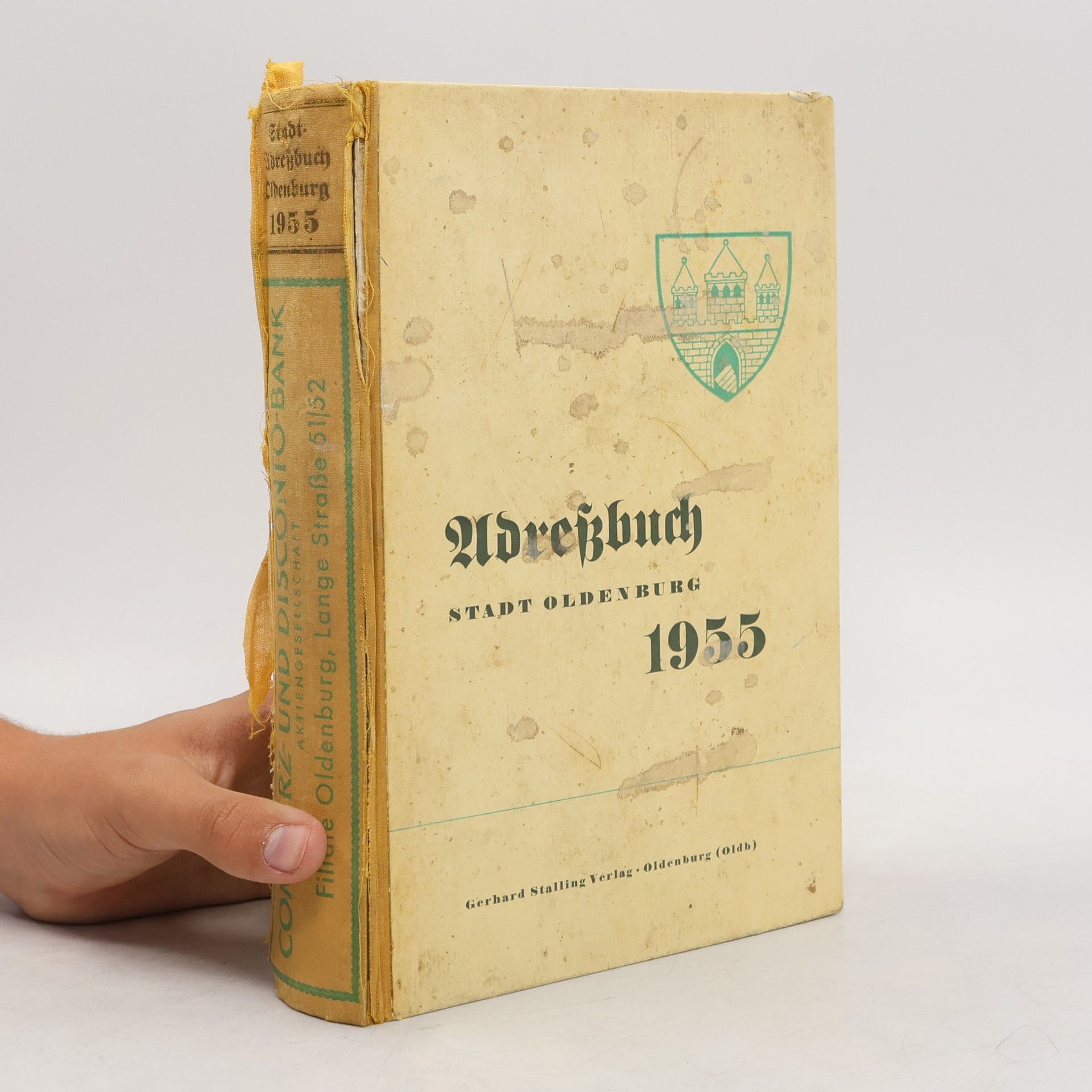 Autorenkollektiv Adreßbuch. Stadt Oldenburg 1955