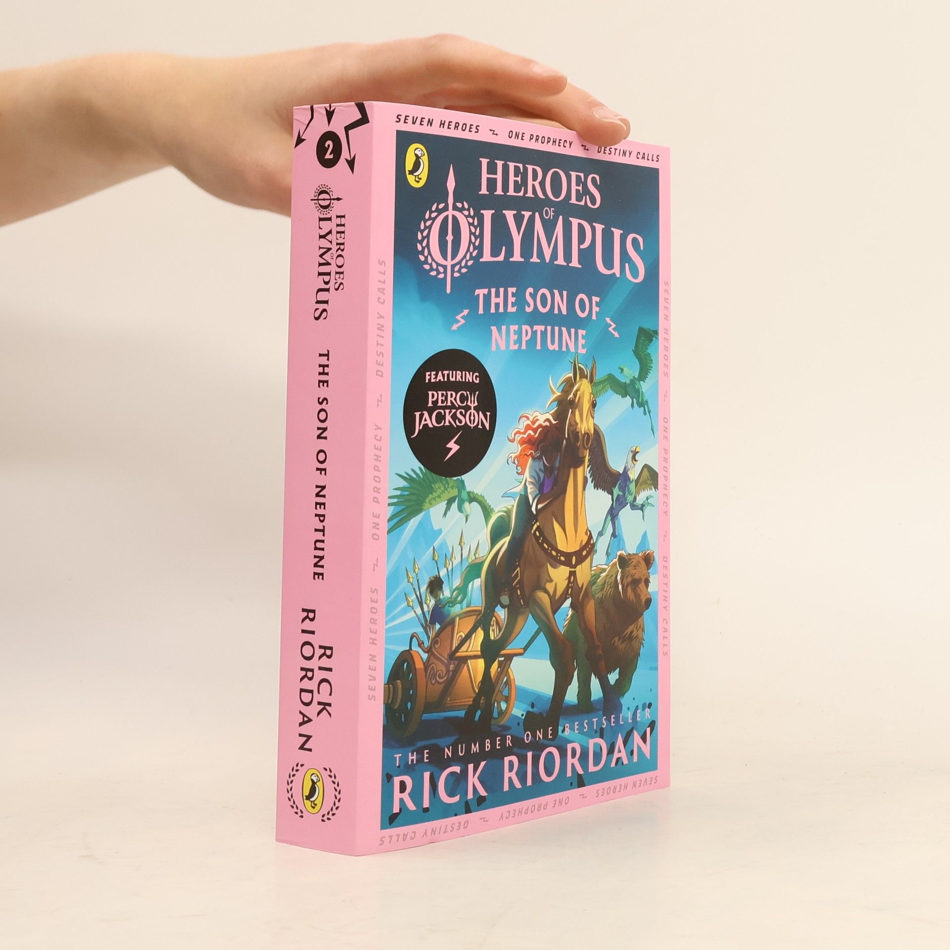 Rick Riordan Heroes of Olympus. The son of Neptune