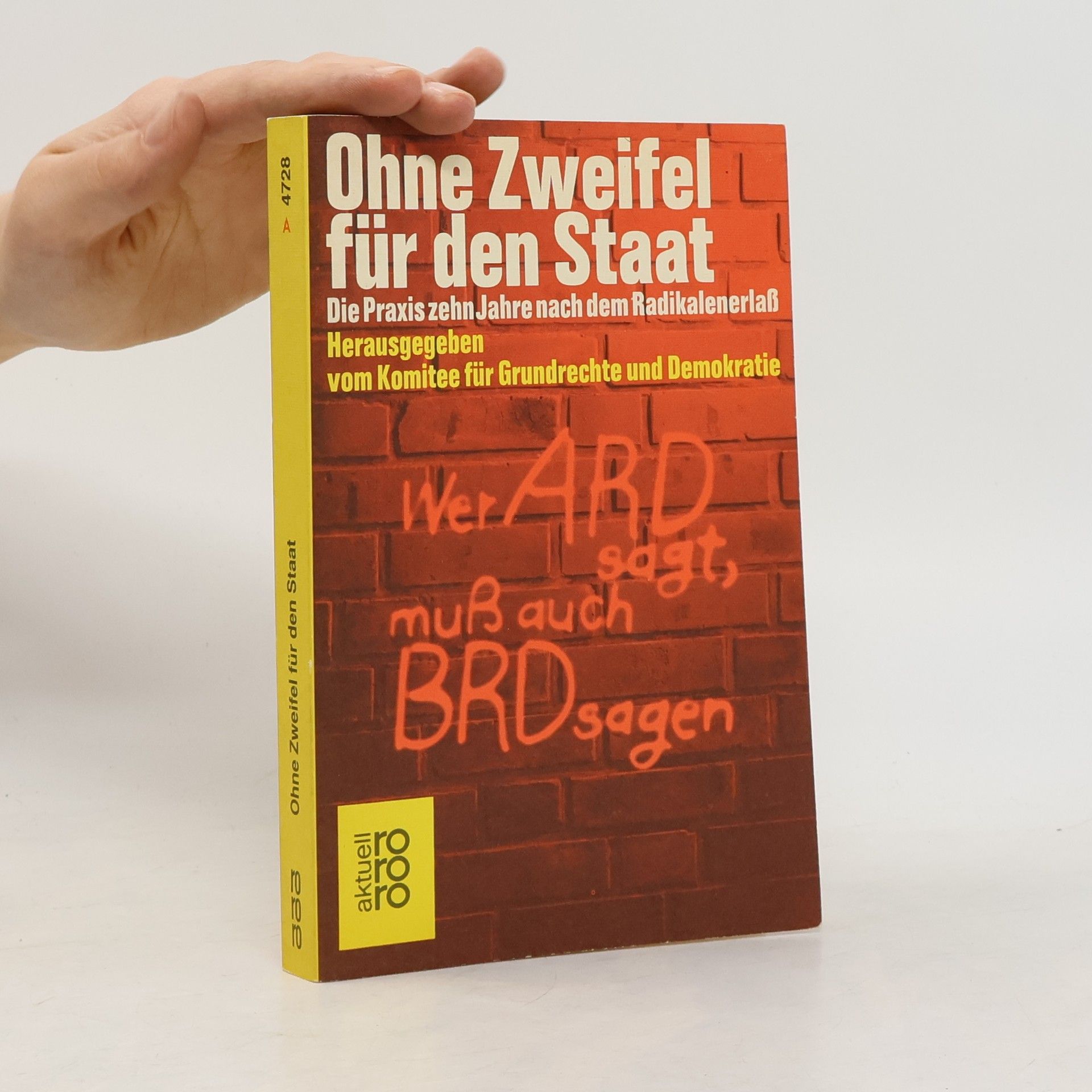 Komitee für Grundrechte und Demokratie (Germany) Ohne Zweifel für den Staat