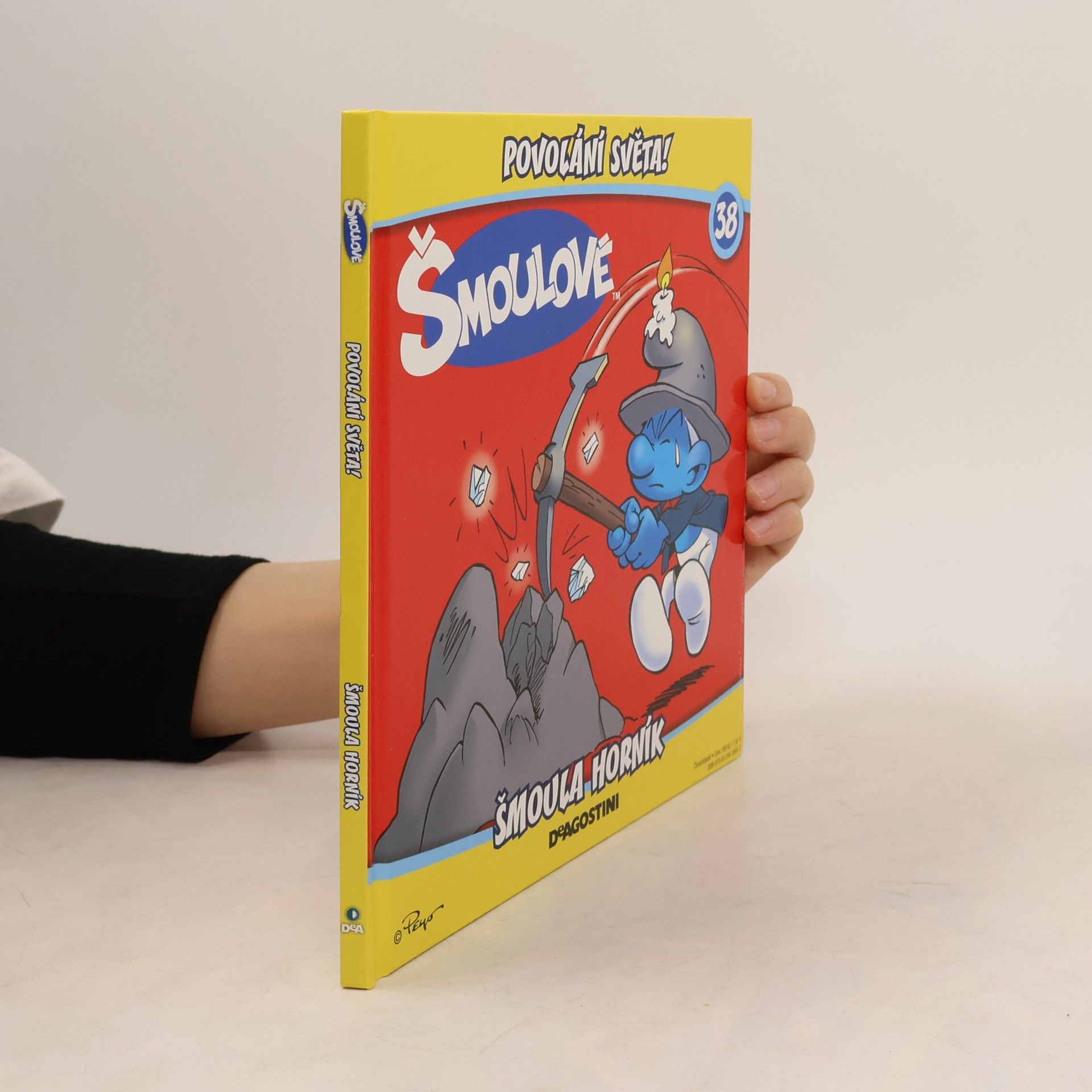 Šmoulové 38. Šmoula horník
