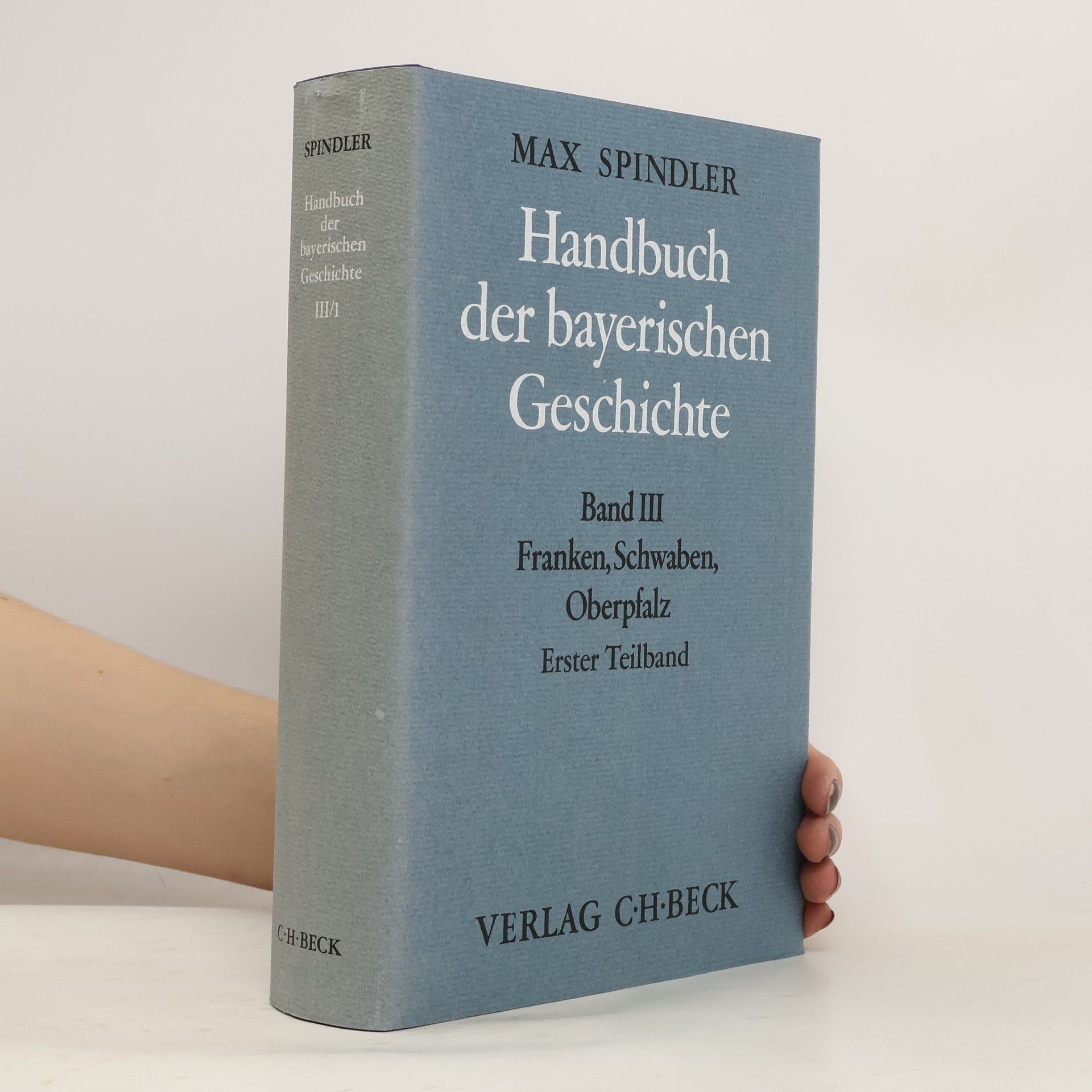 Various authors Handbuch der bayerischen Geschichte