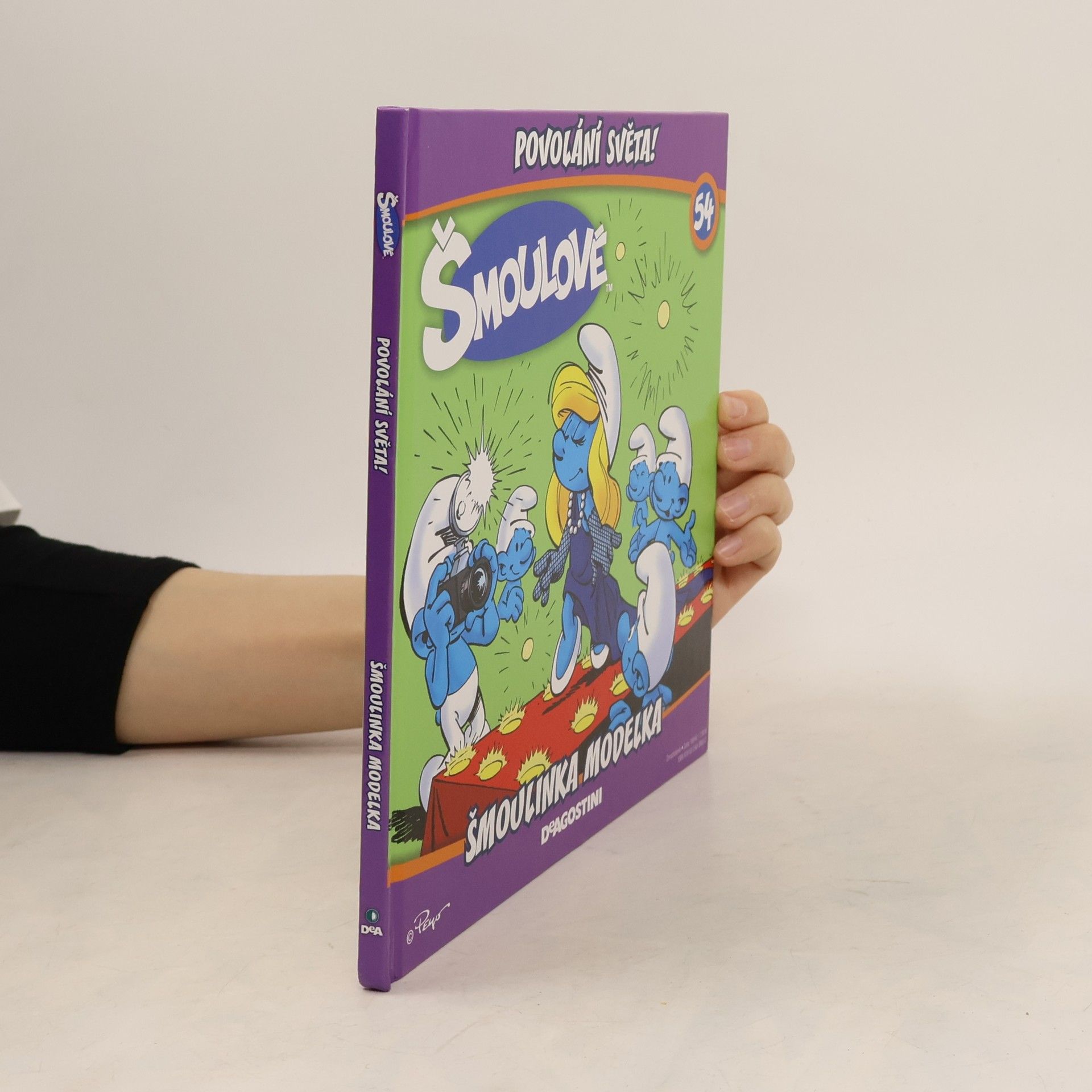 Auteurscollectief Šmoulové 54: Šmoulinka modelka