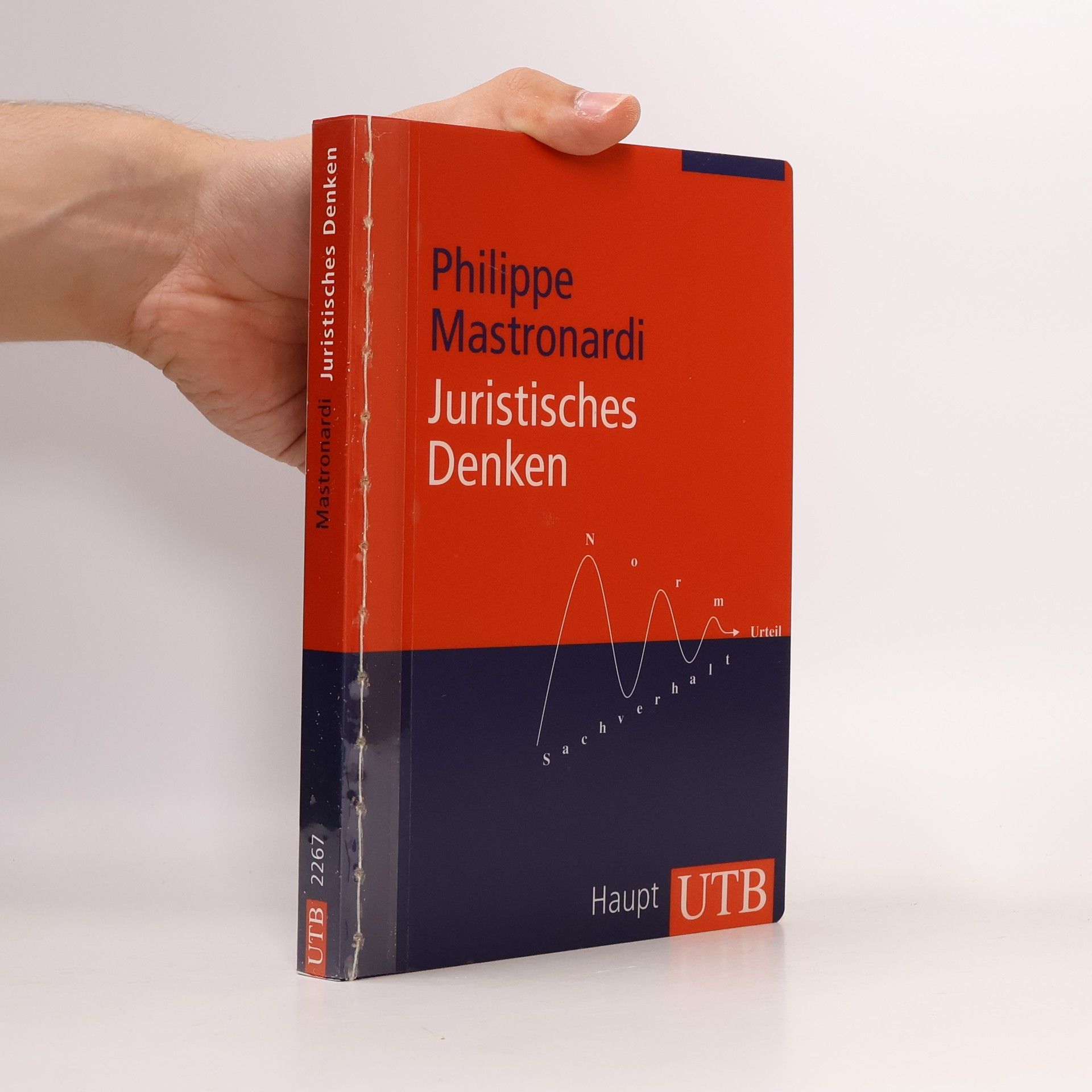 Philippe Mastronardi UTB: Juristisches Denken. Eine Einführung. 2. Auflage