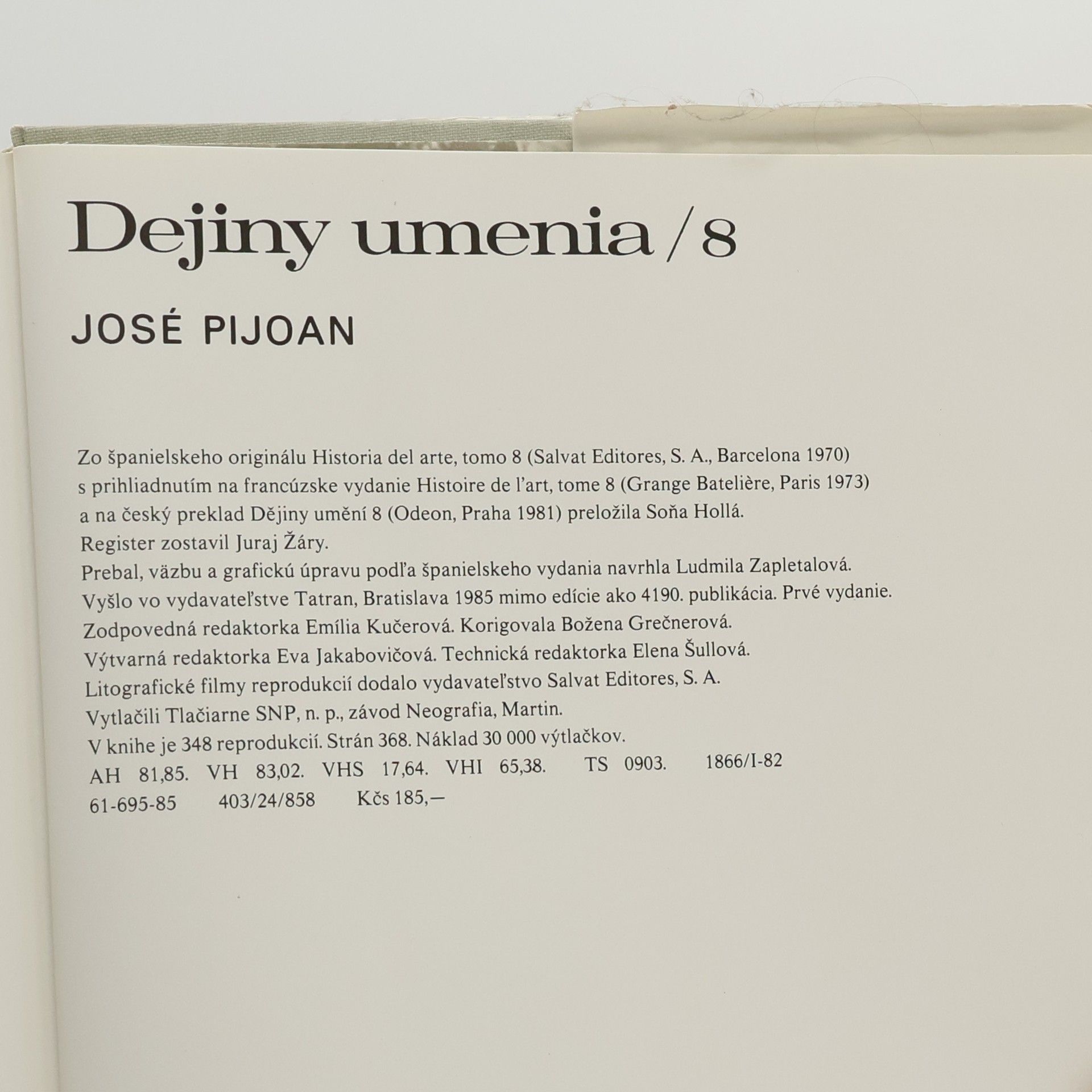 Joseph Pijoan Dejiny umenia 8
