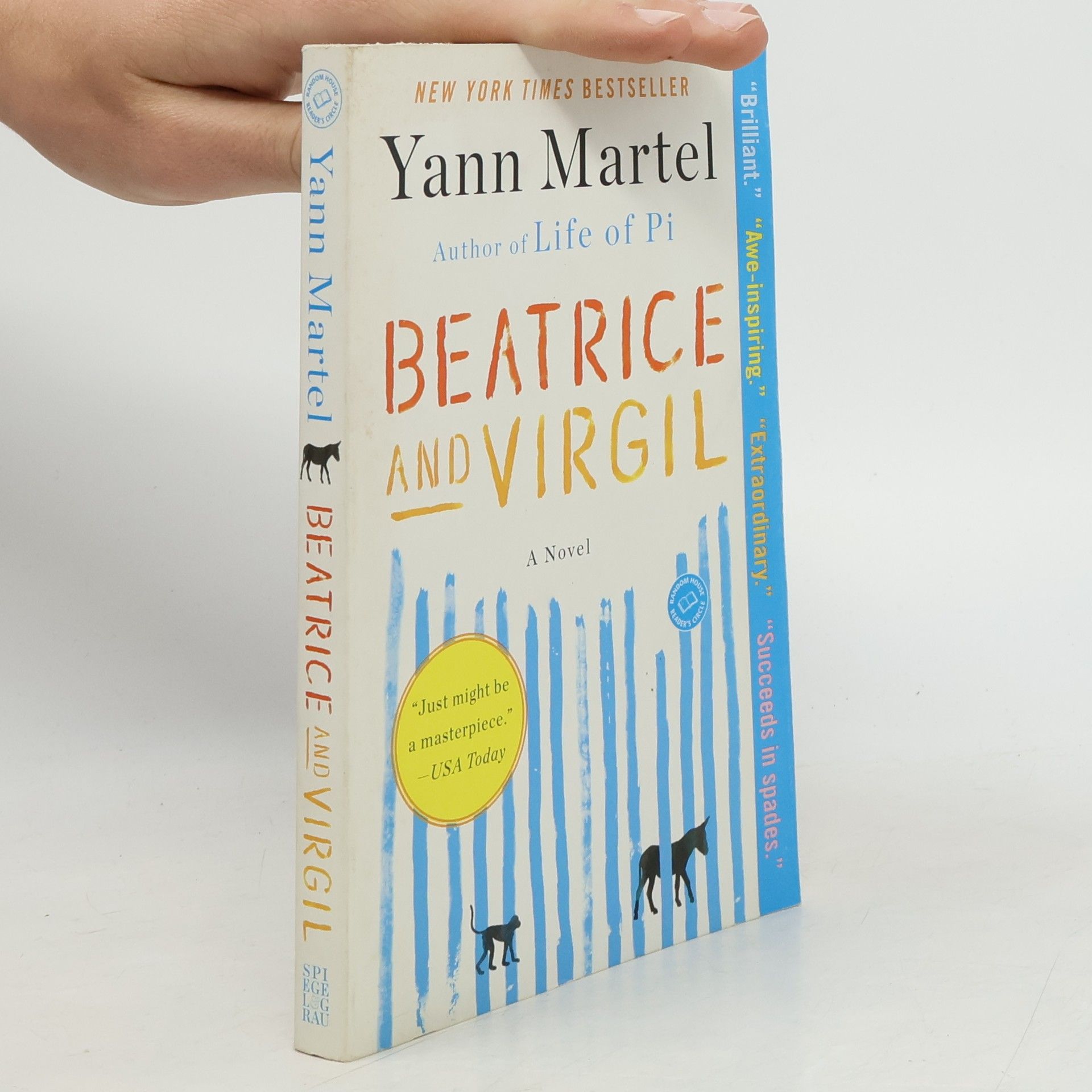 Yann Martel Beatrice and Virgil