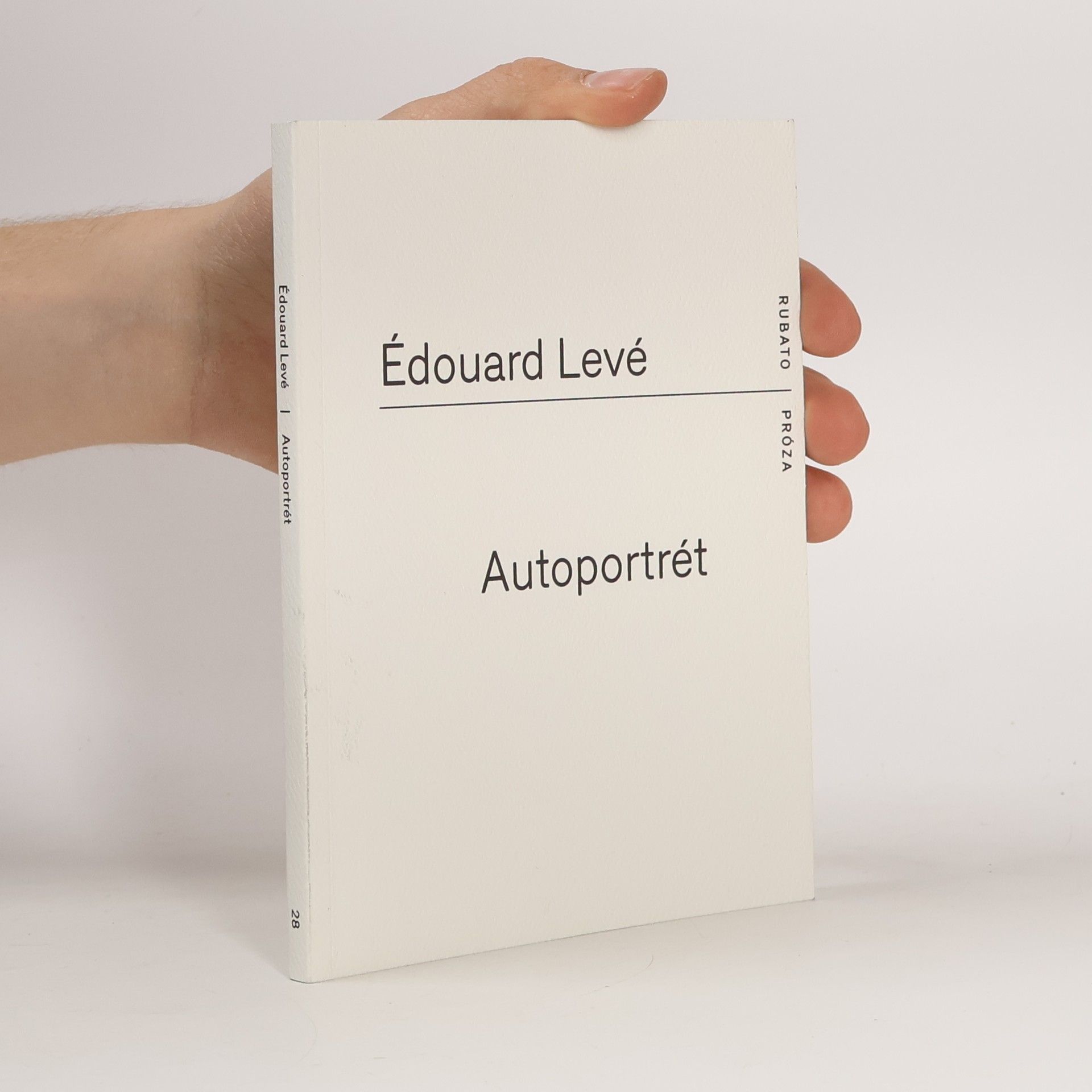 Édouard Levé Autoportrét