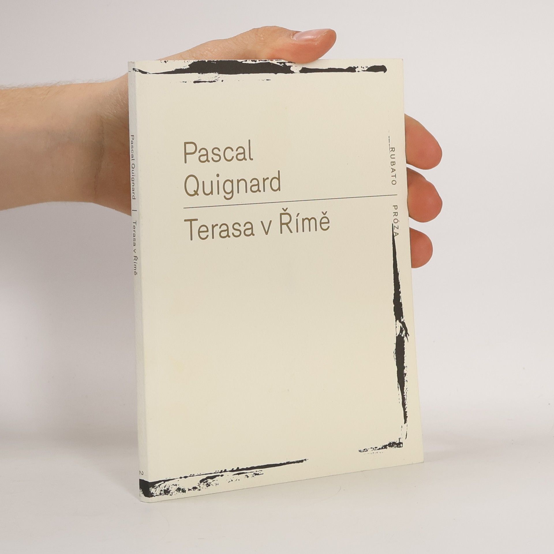 Pascal Quignard Terasa v Římě