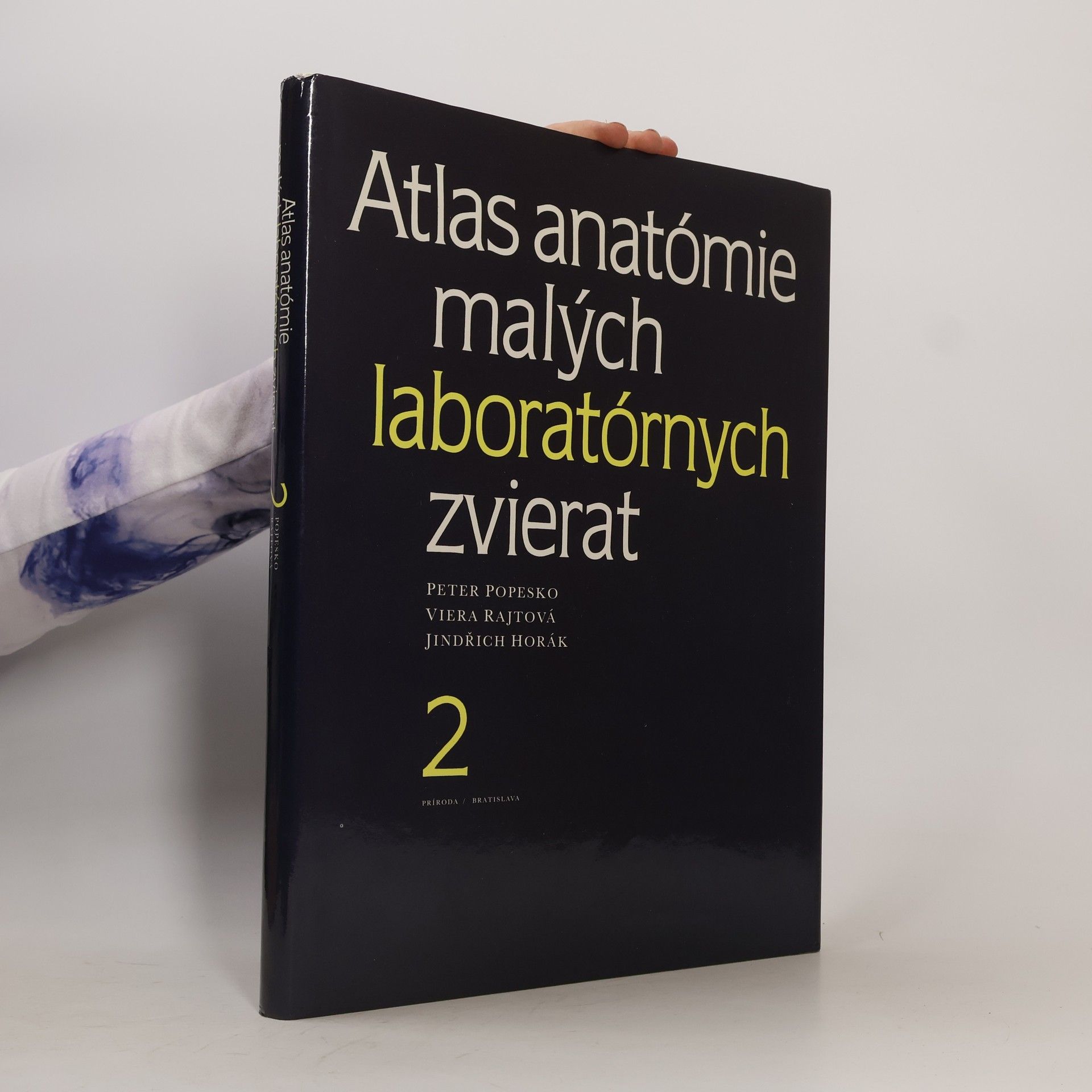 Viera Rajtová Atlas anatómie malých laboratórnych zvierat 2
