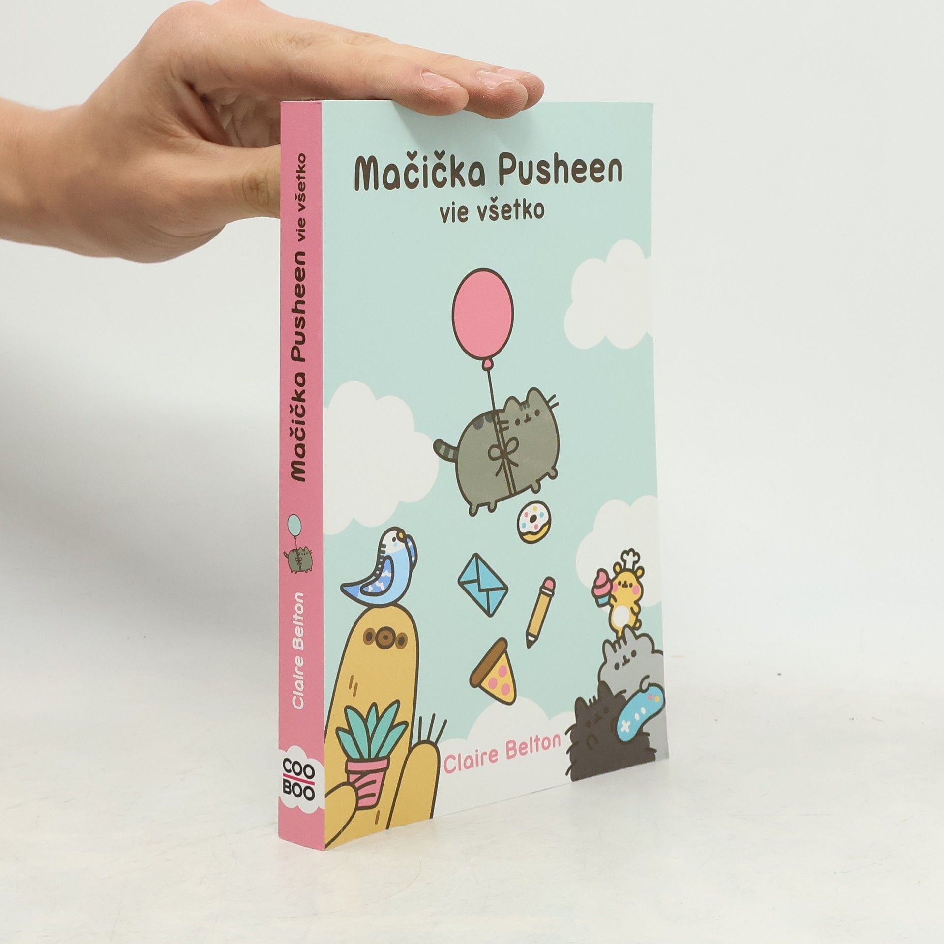 Claire Belton Mačička Pusheen vie všetko