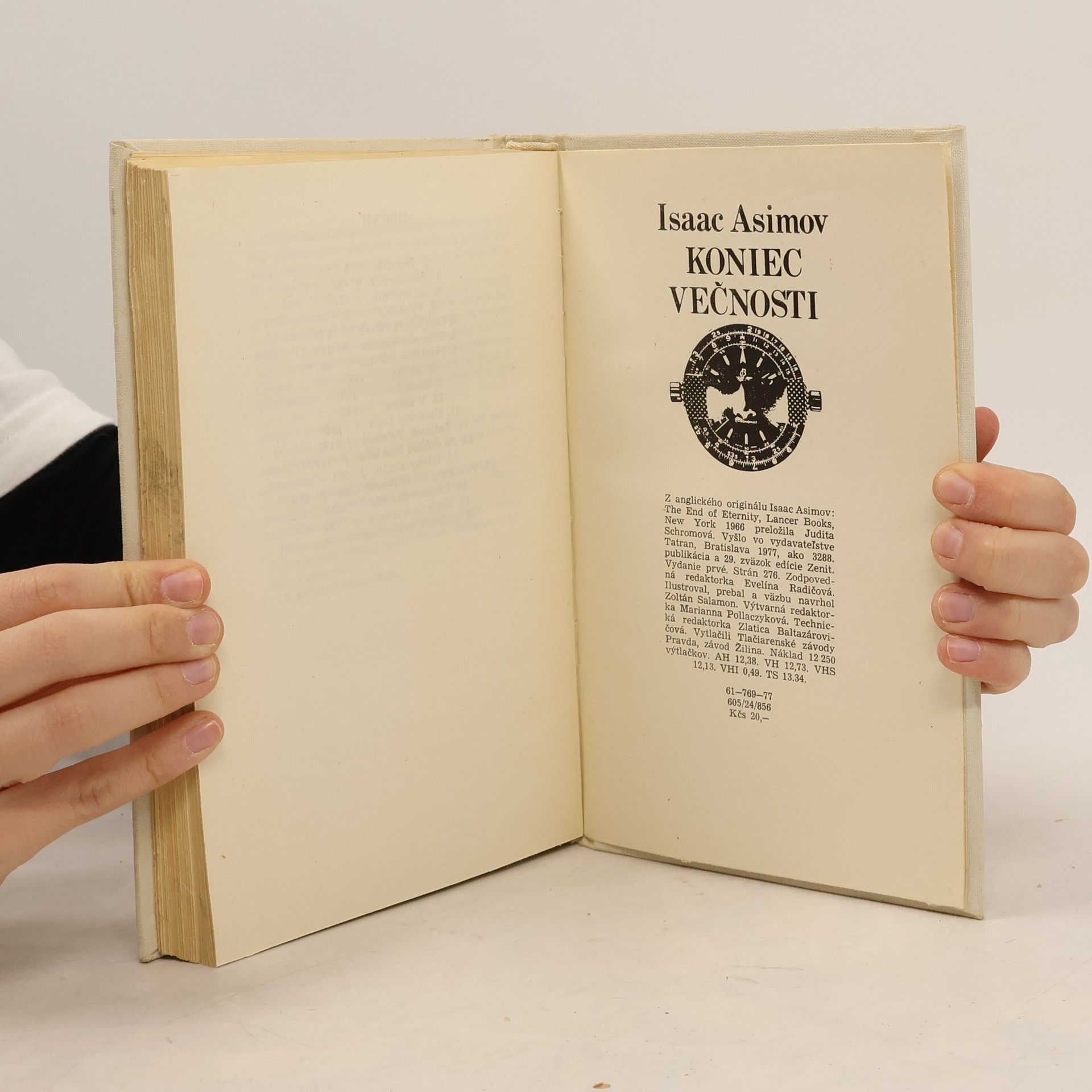 Isaac Asimov Koniec večnosti