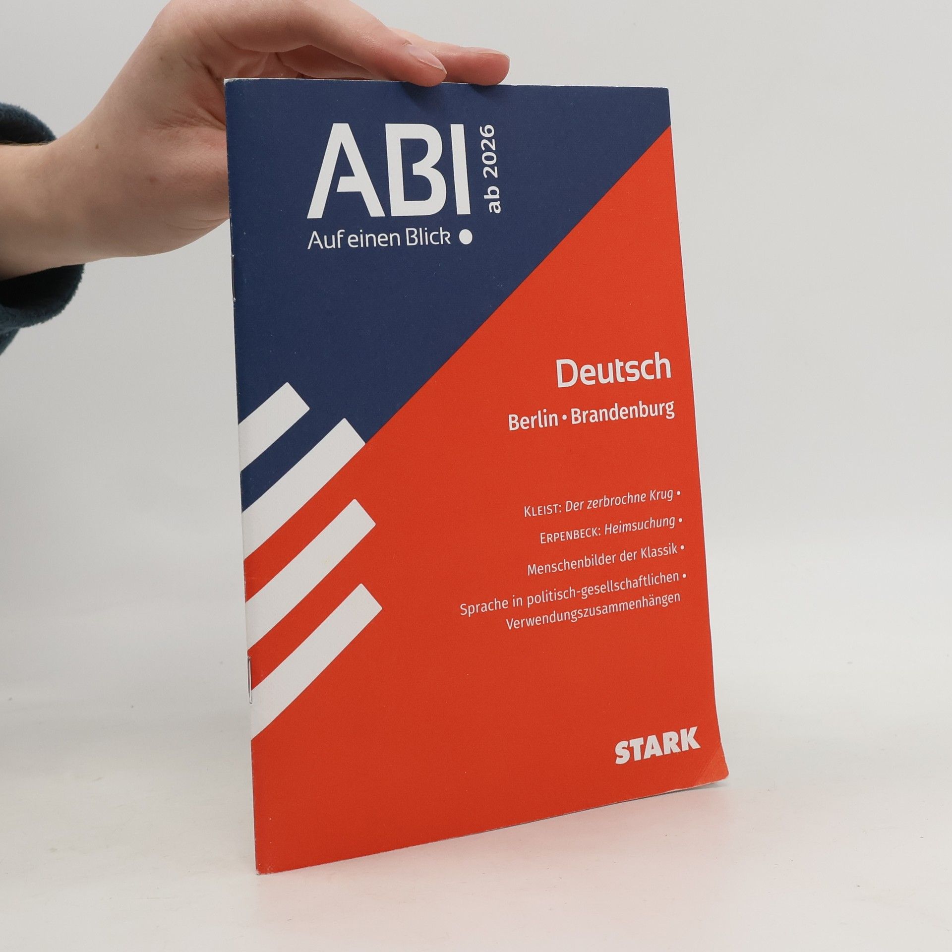 Andreas Bernhardt Abi auf einen Blick ab 2026. Deutsch Berlin Brandenburg