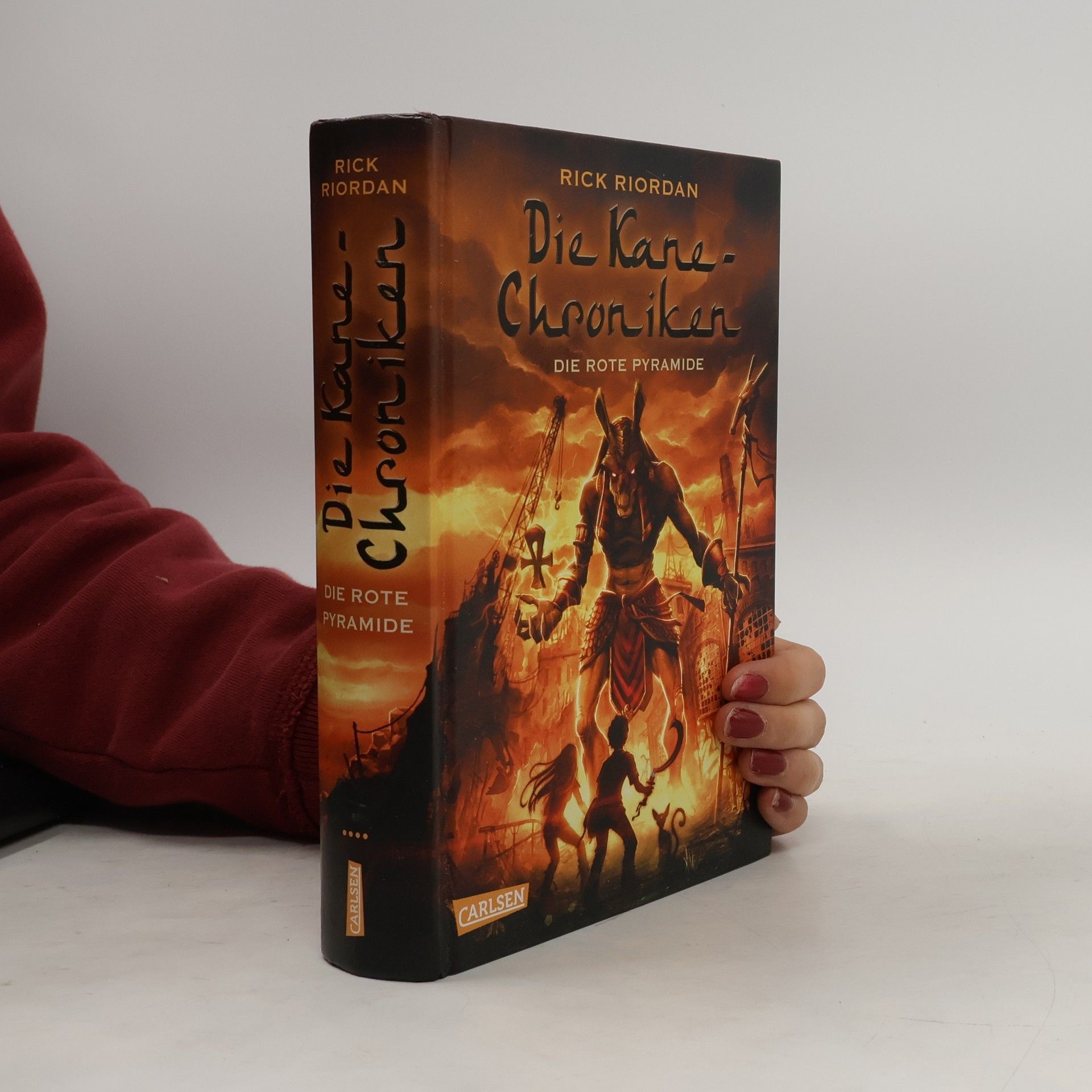 Rick Riordan Die Kane-Chroniken 1. Die rote Pyramide