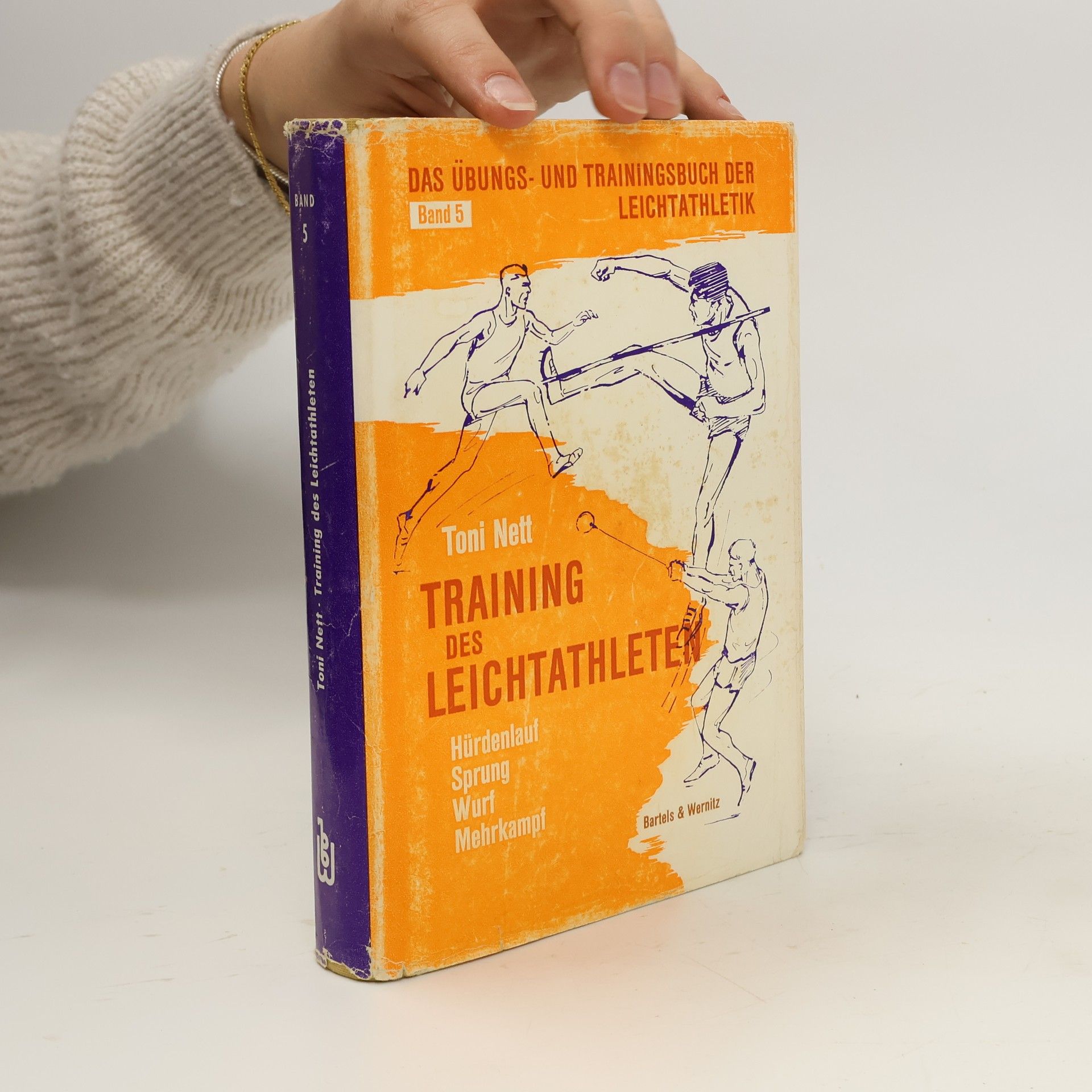 Training des Leichtathleten