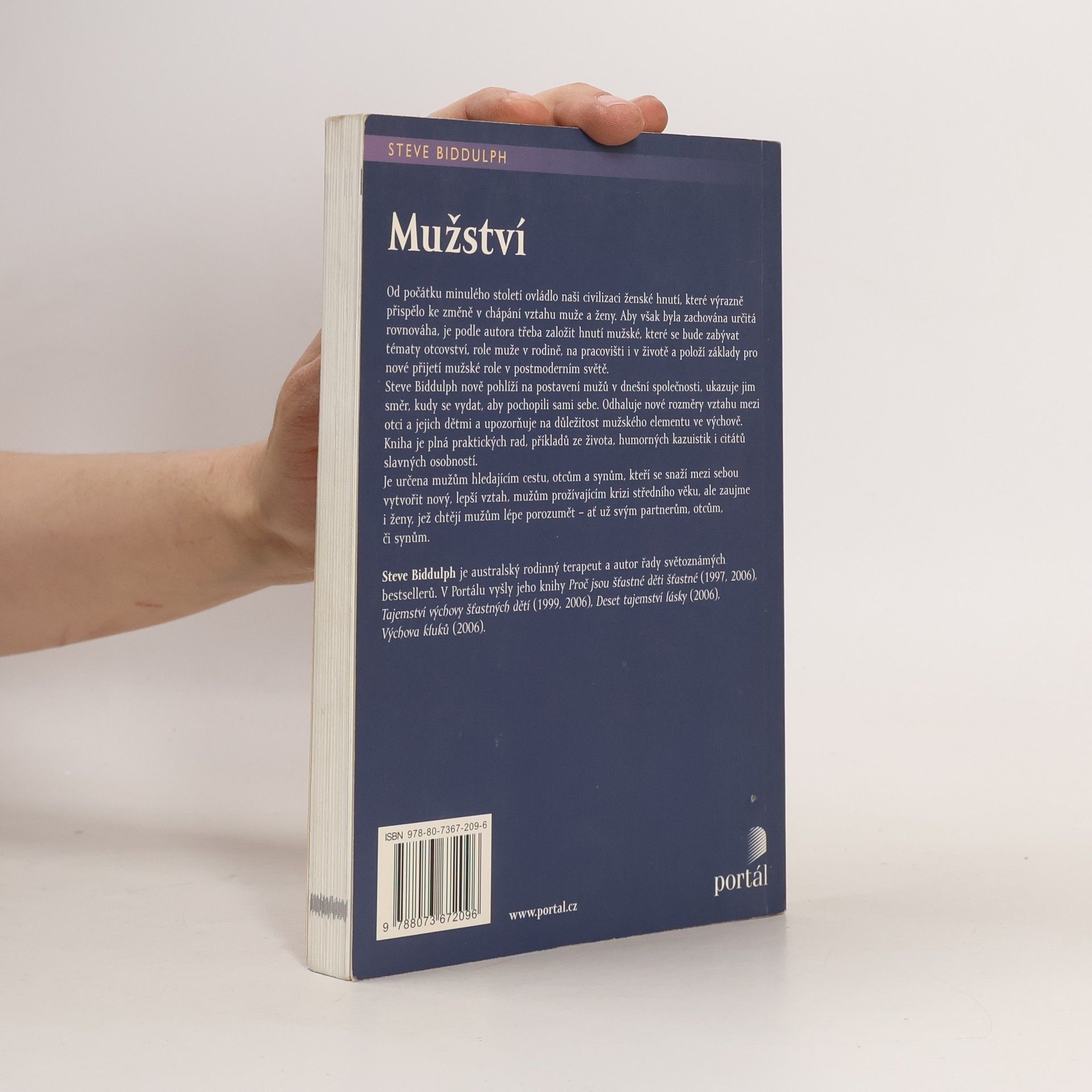 Steve Biddulph Mužství : jak zvládat všechny mužské role