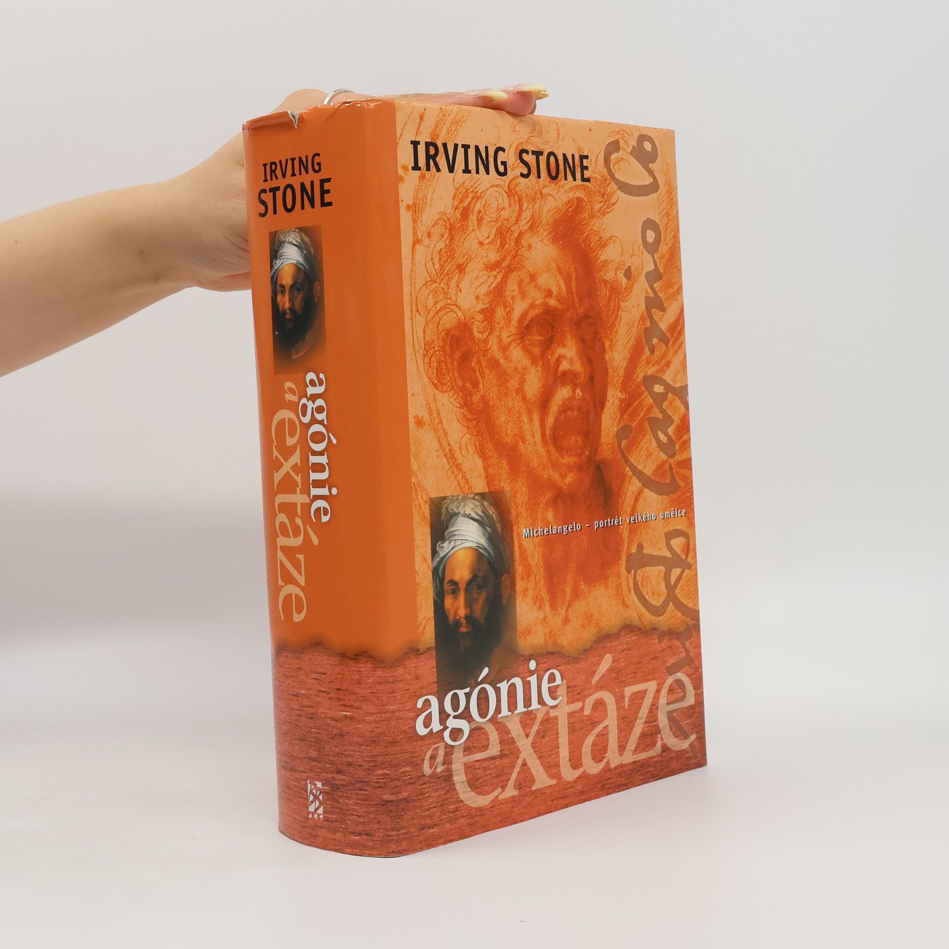 Irving Stone Agónie a extáze. Životopisný román o Michelangelovi
