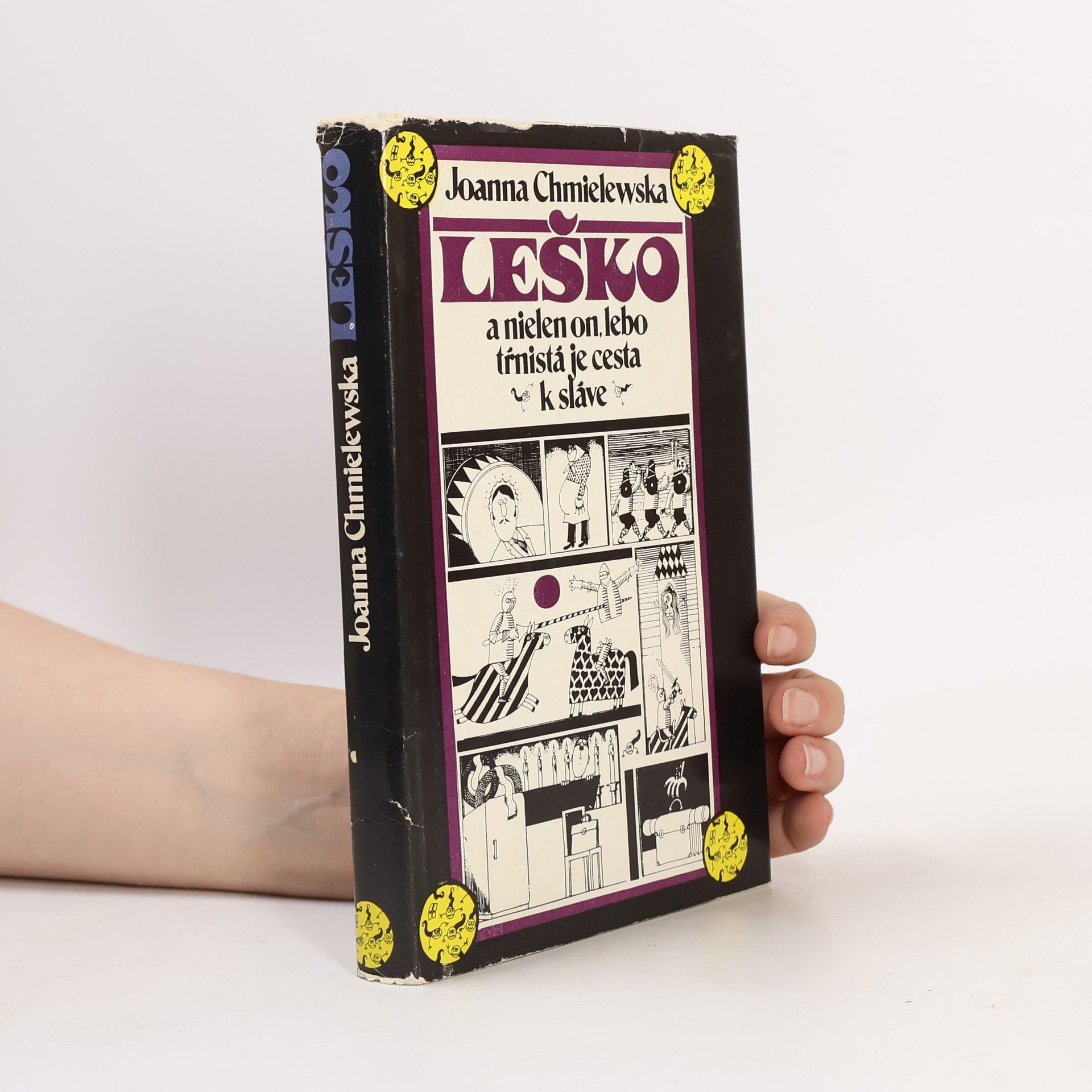 Joanna Chmielewská Leško a nielen on, lebo tŕnistá je cesta k sláve