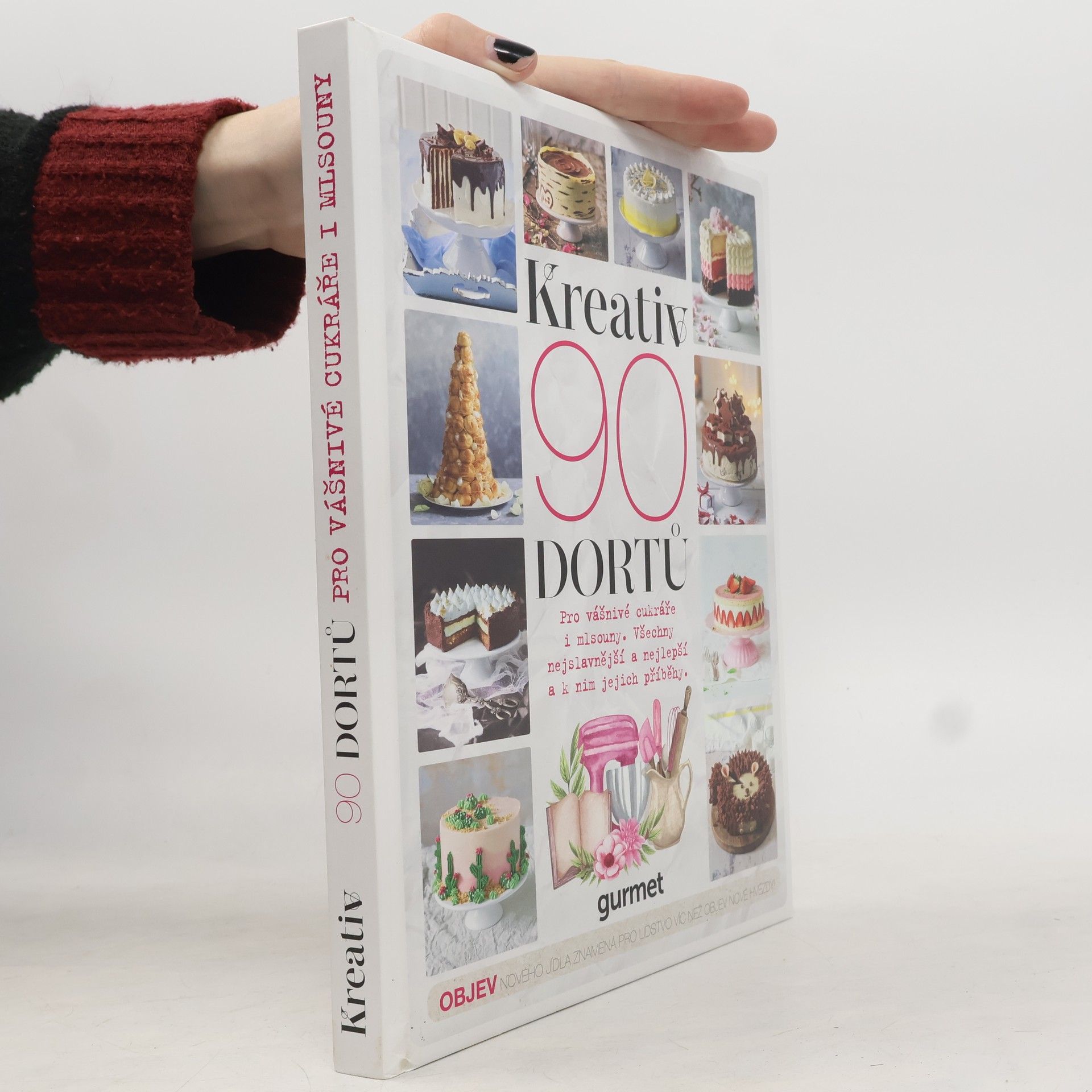 Kolektív autorov Kreativ. 90 dortů